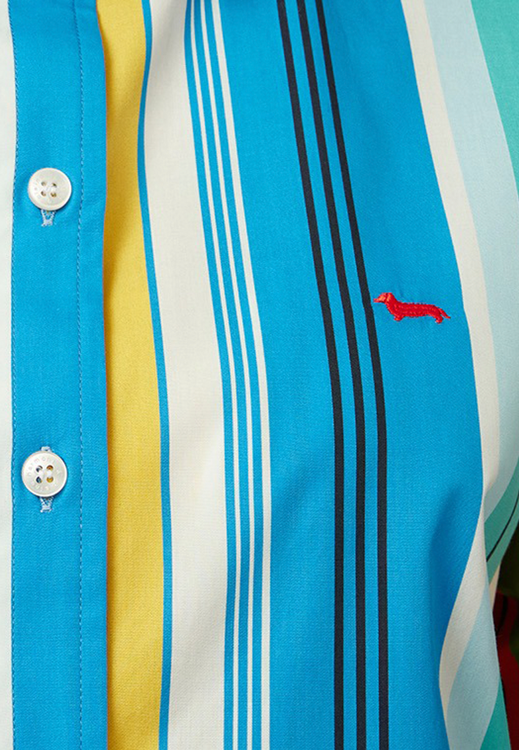 Camisa Rayas Azul H&B