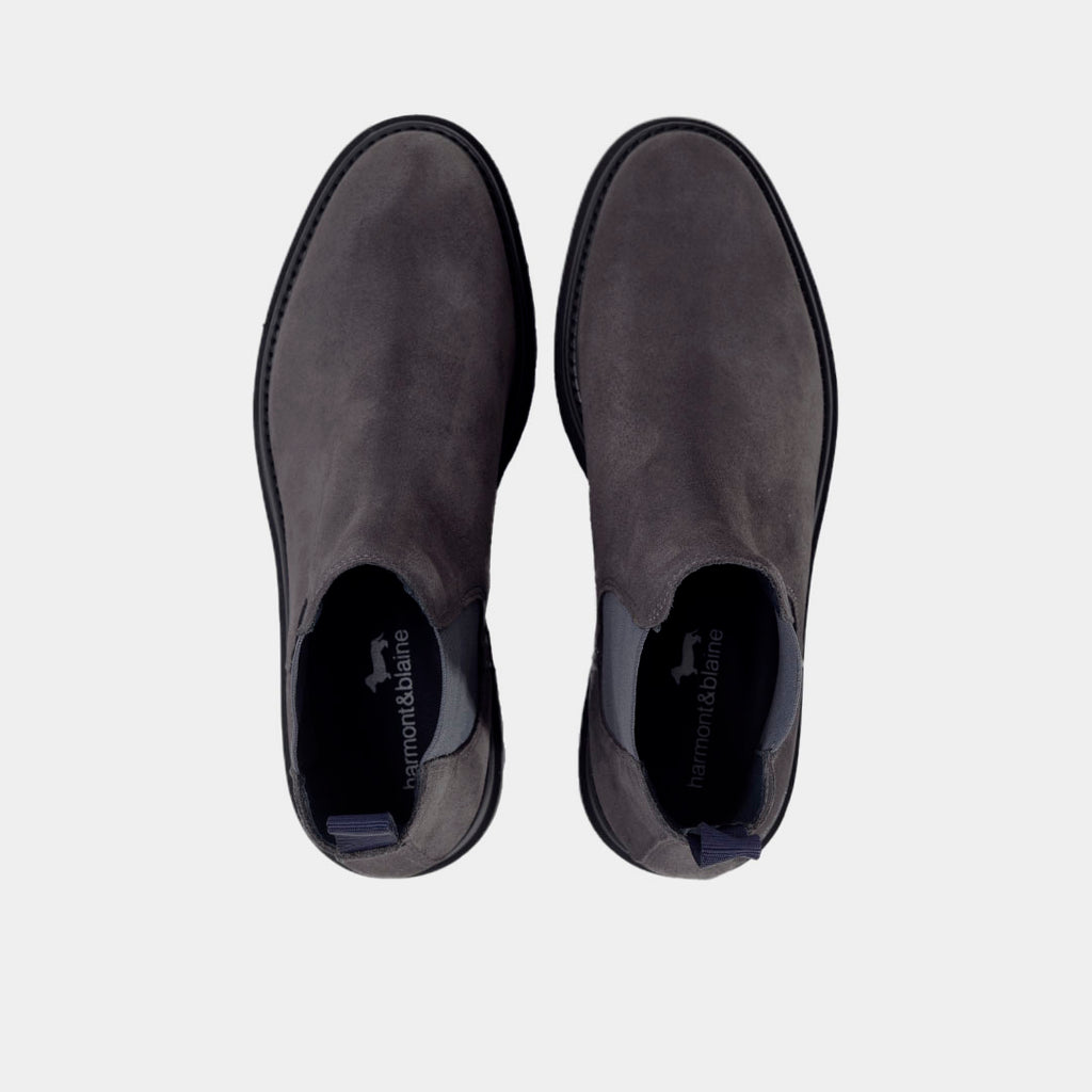 BOTAS H&B SHOES GRIS GAMUZA