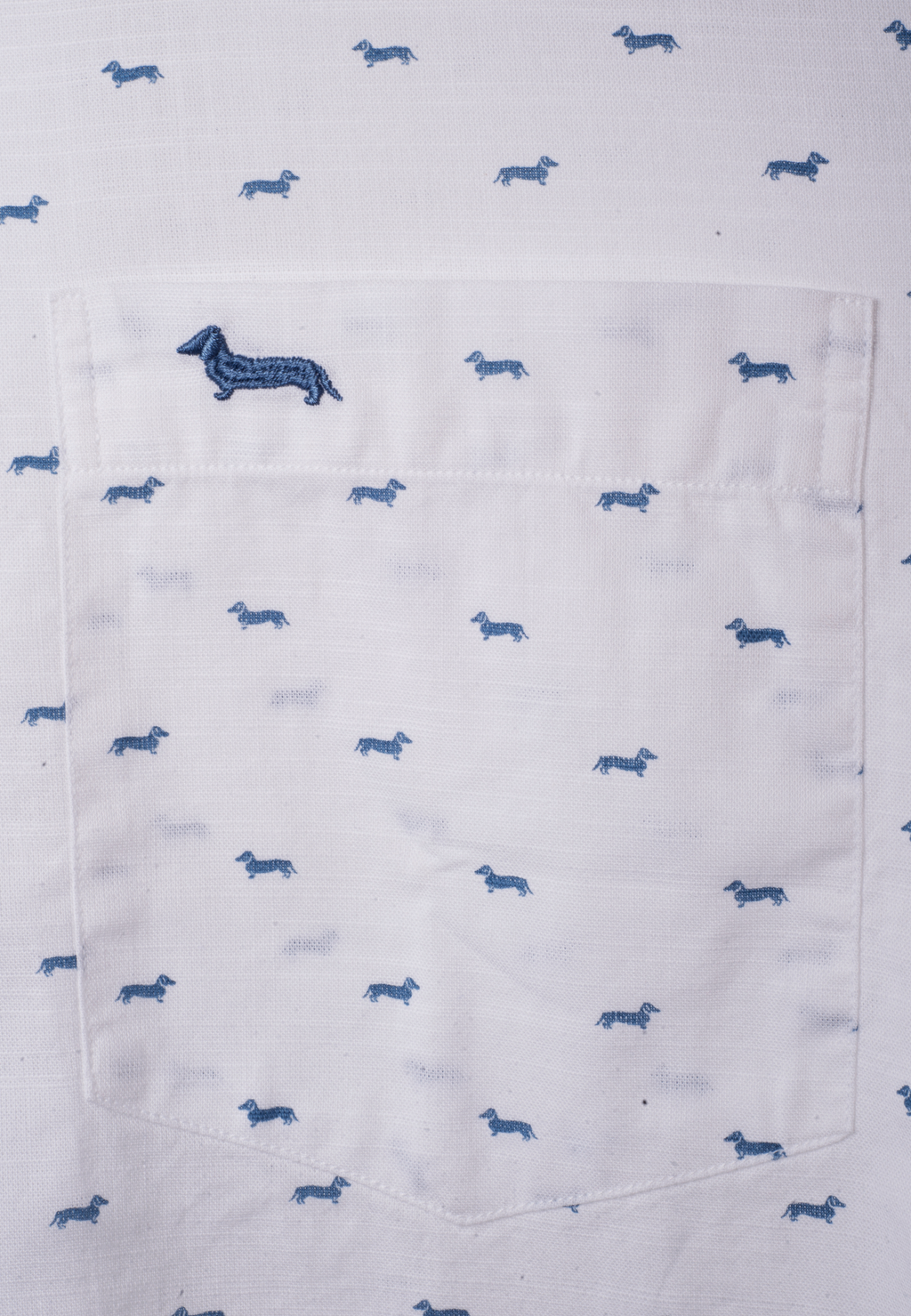 Camisa Blanca Diseño Hombre H&B.