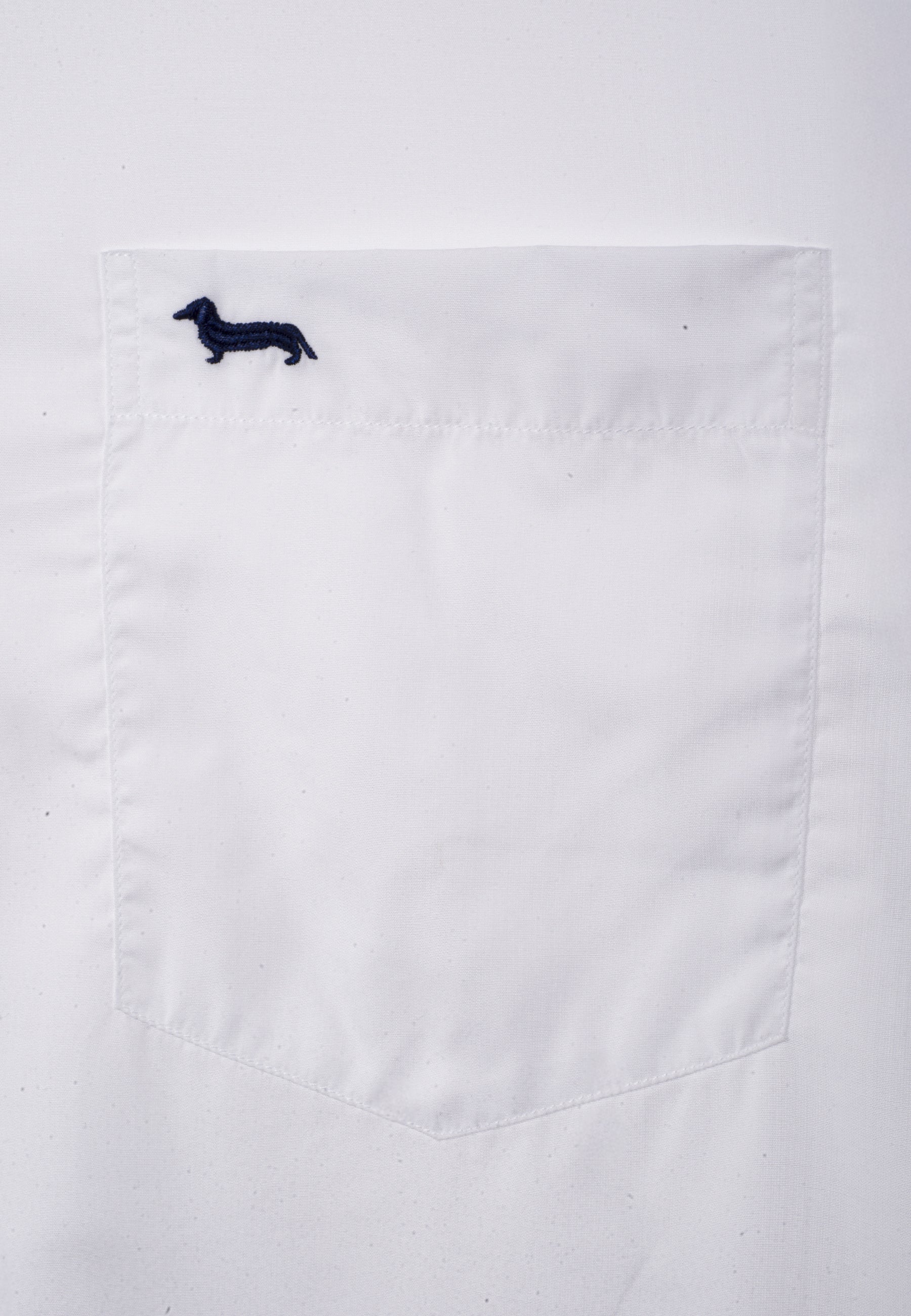 Camisa Hombre Manga Corta Blanco H&B