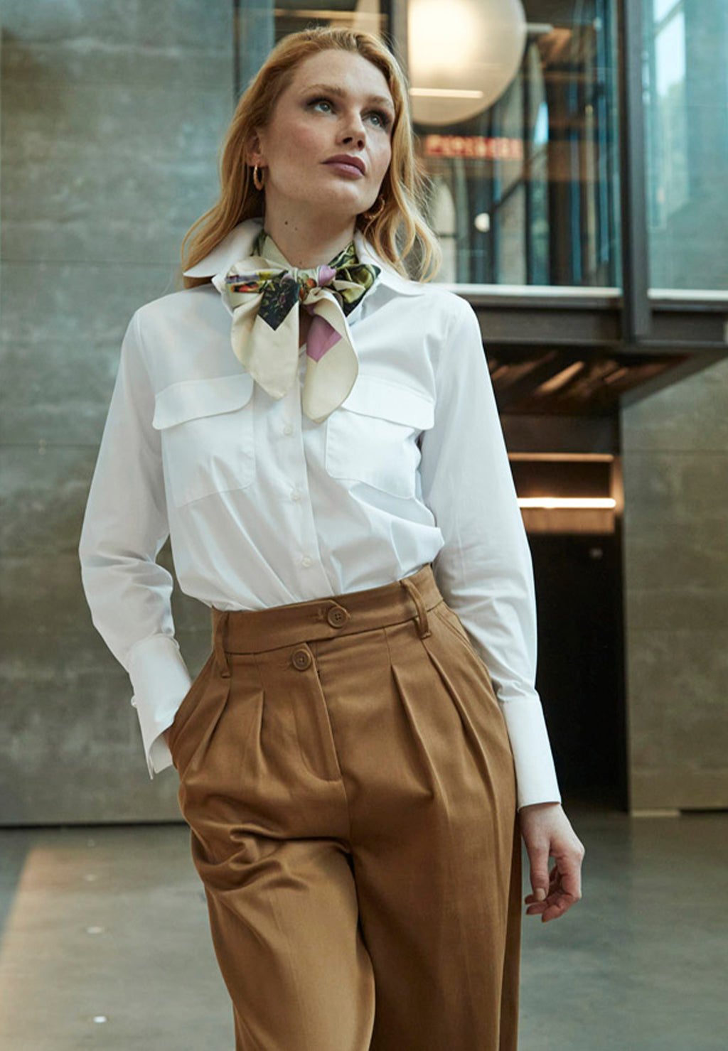 Blusa Blanca Dama T.E.