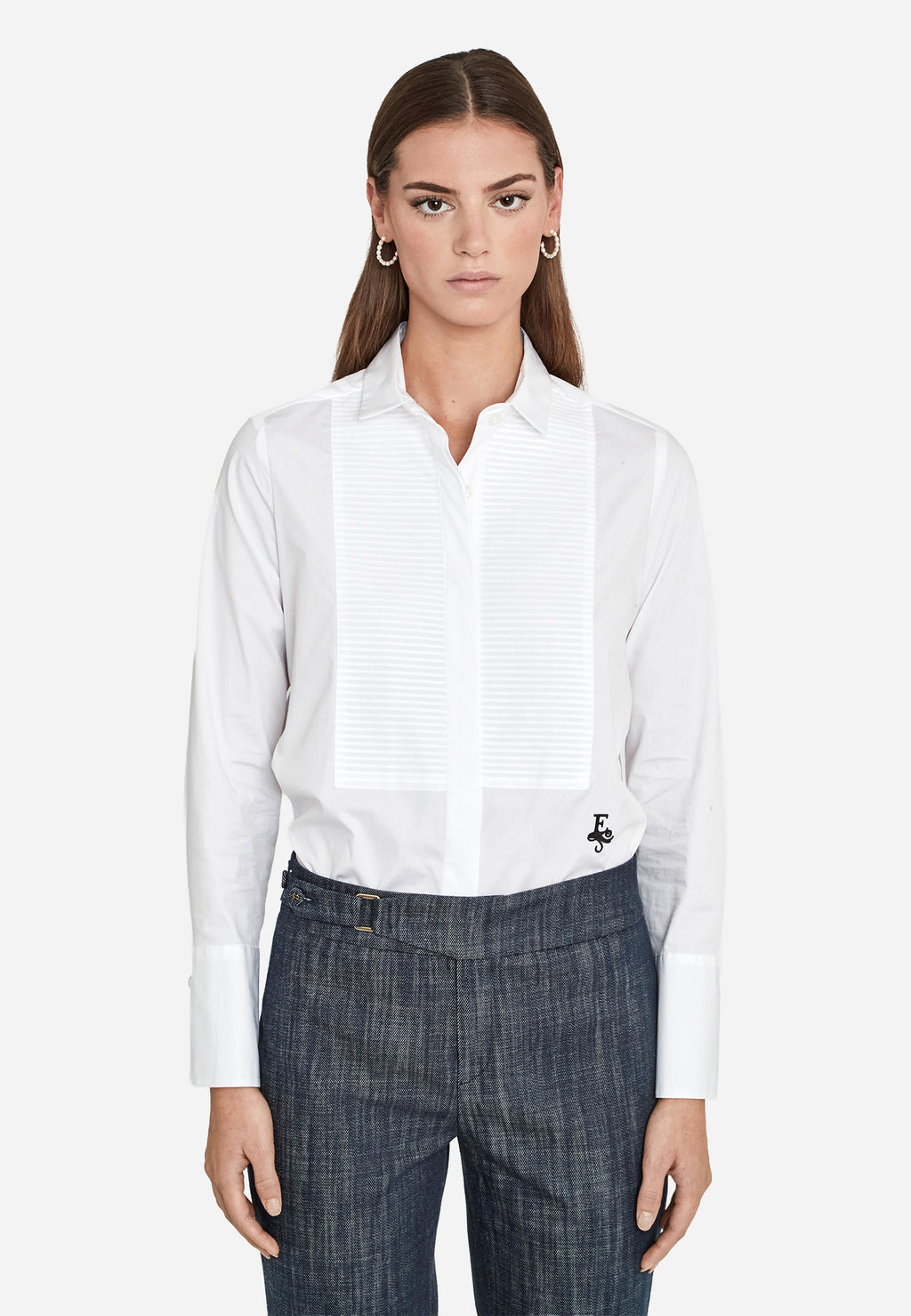 Blusa Esencial Blanca Dama T.E.