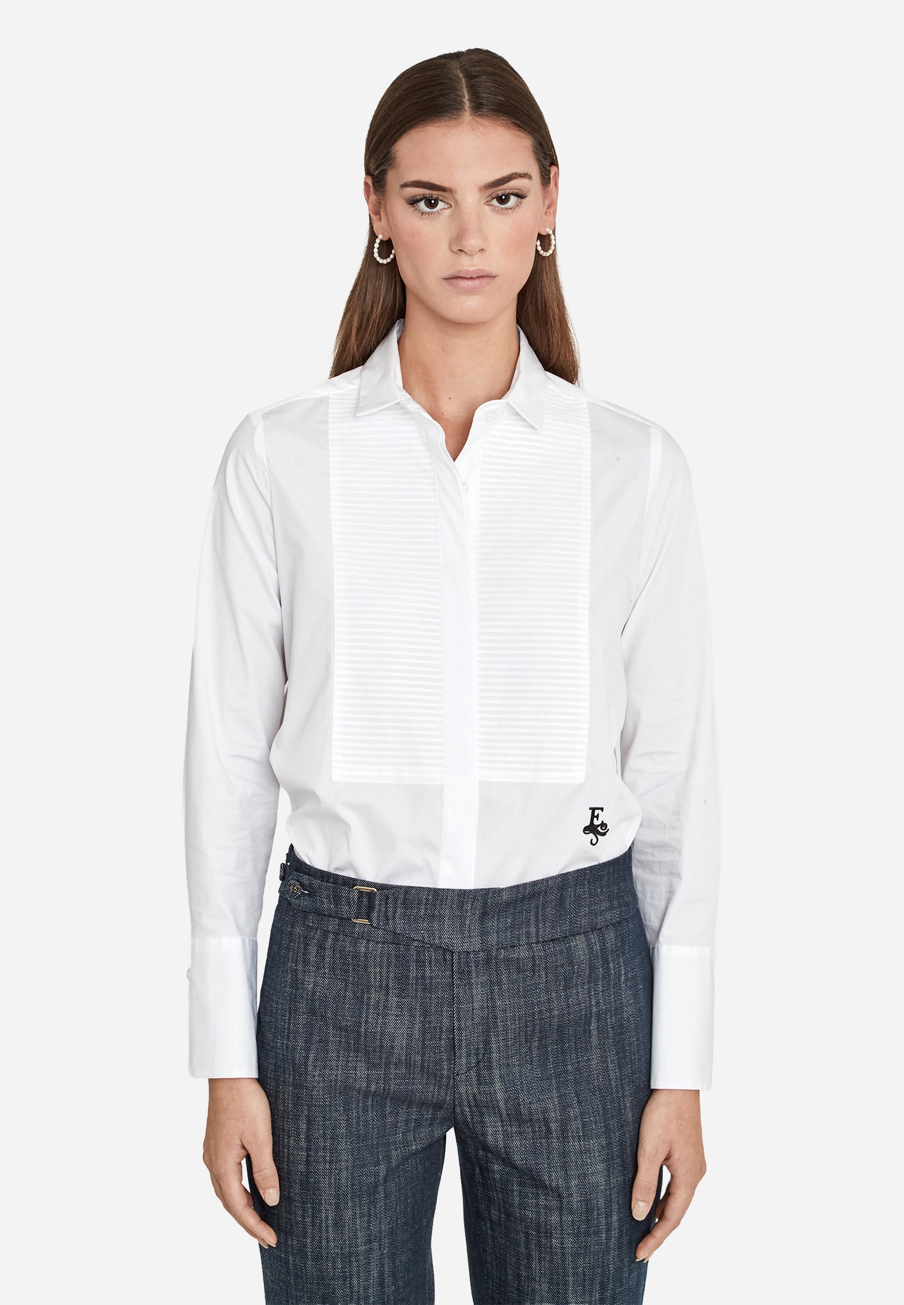 Blusa Esencial Blanca Dama T.E.