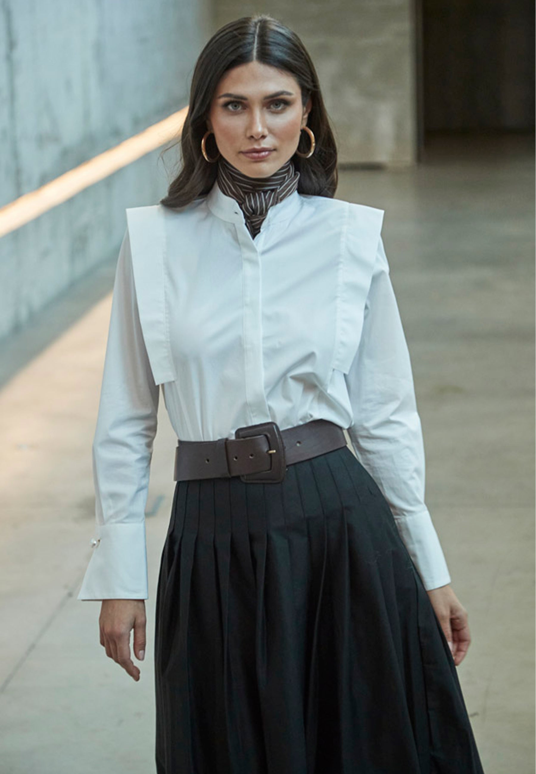 Blusa Blanca Dama T.E.