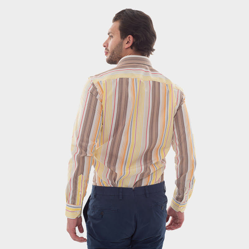 CAMISA HARMONT & BLAINE AMARILLO (CNH014-011936I-311)