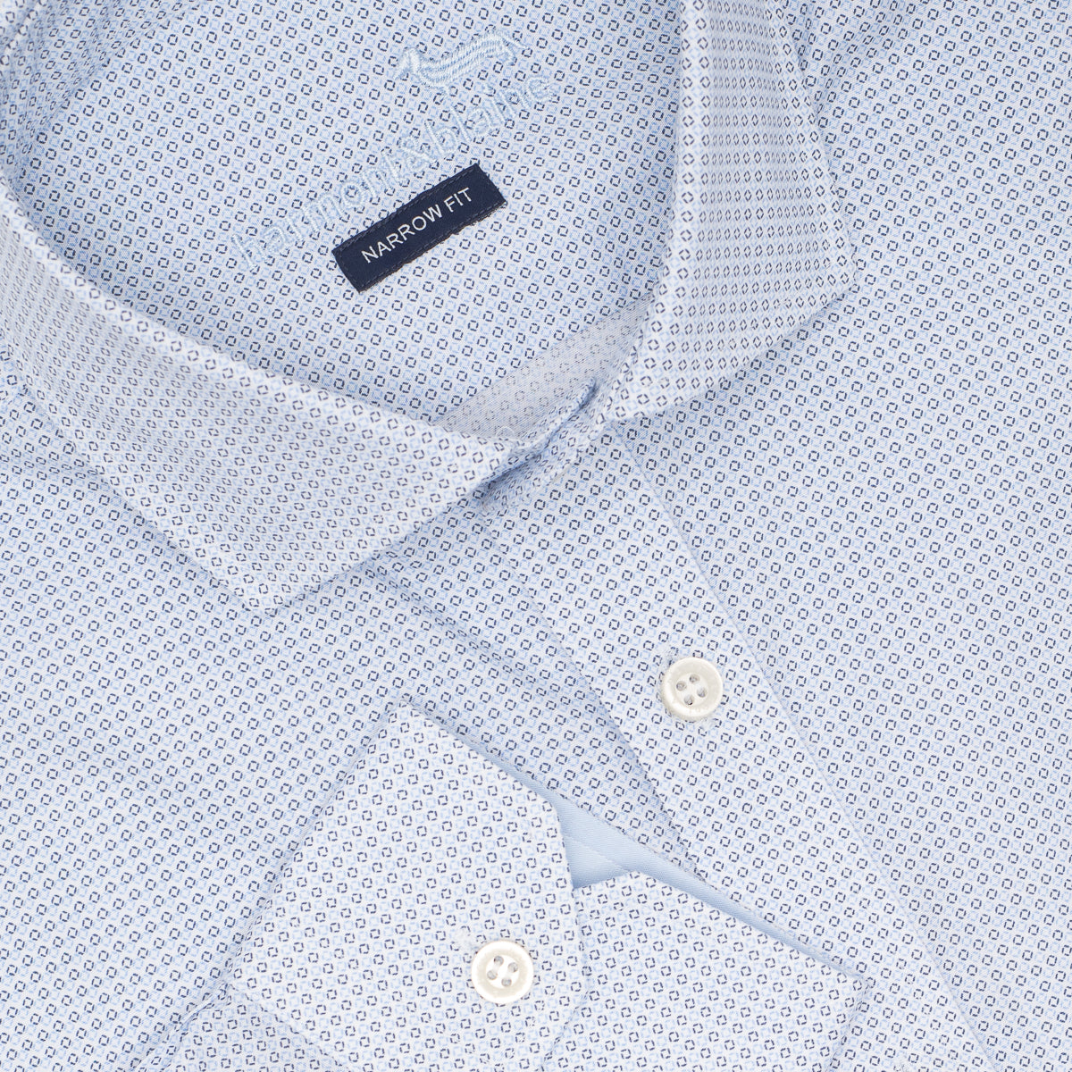 CAMISA HARMONT & BLAINE AZUL  (CNJ011012312I-100)