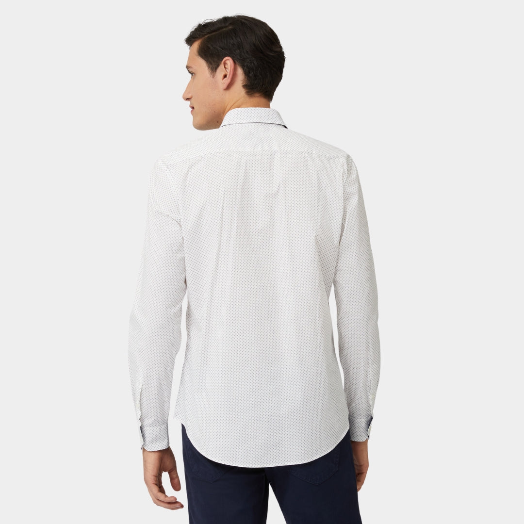 Camisa Blanca Con Su Logo H&B