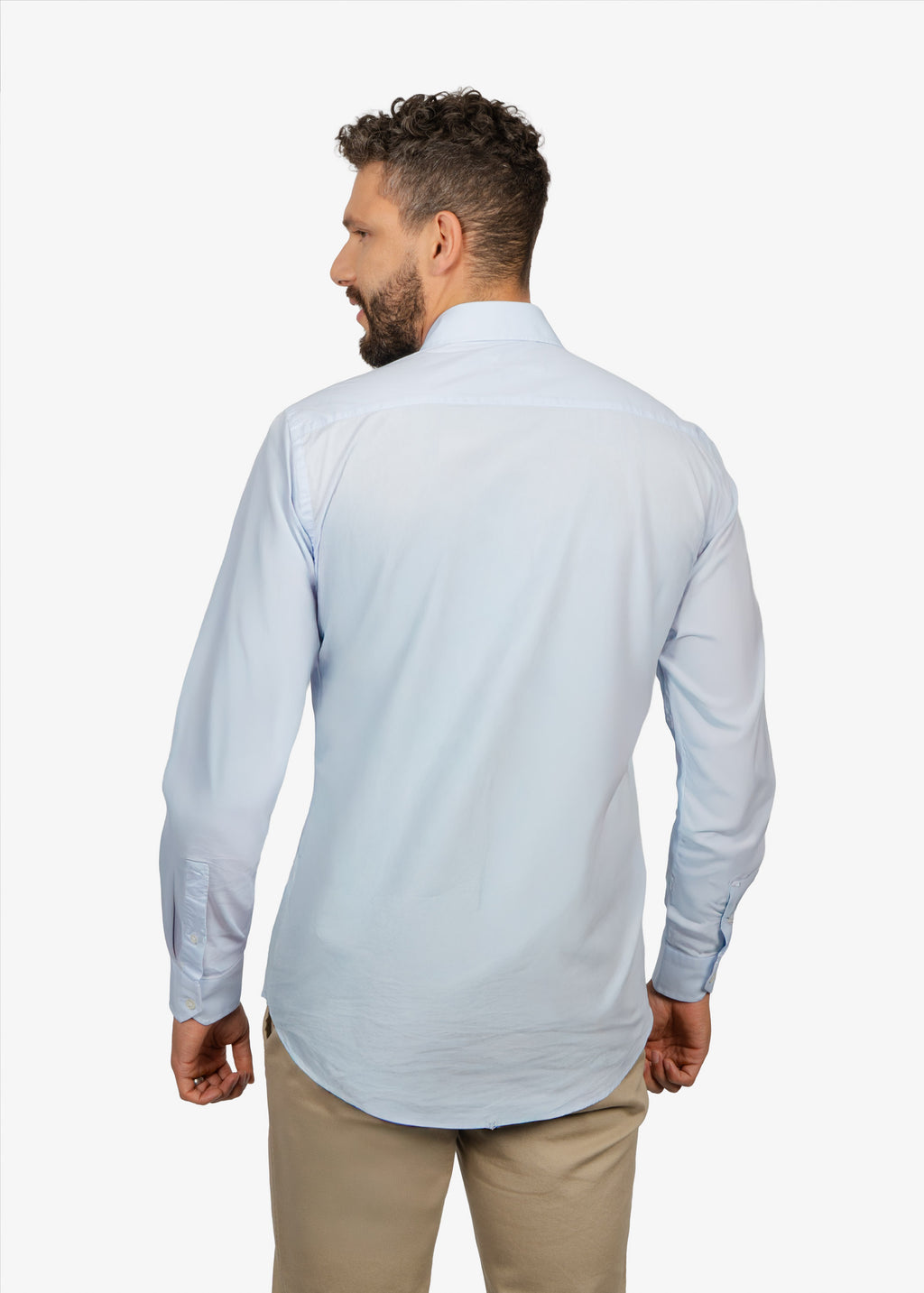 Camisa Sport Azul Celeste Basic H&B