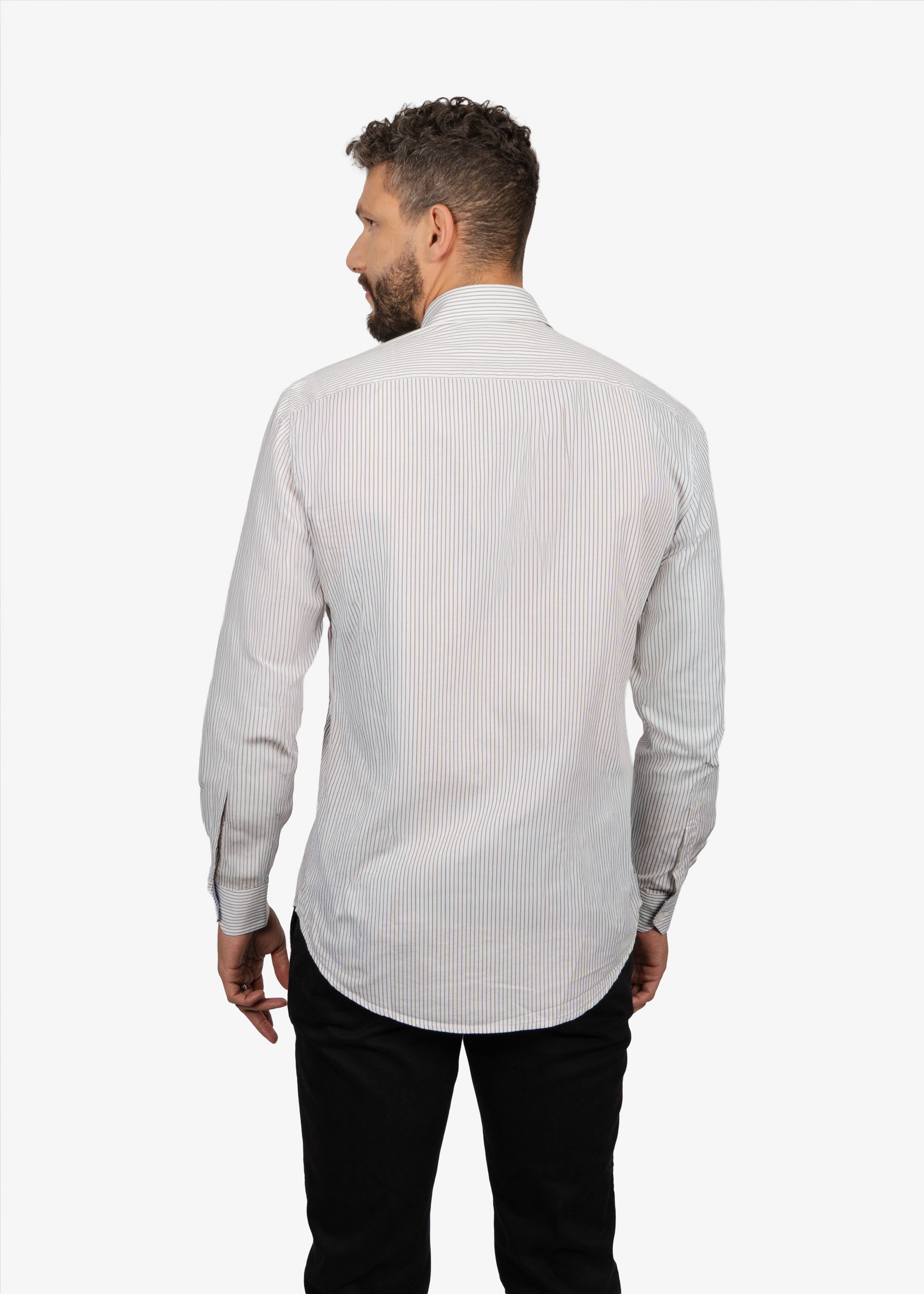 CAMISA SPORT HARMONT & BLAINE RYS CAFE ALGODON (CNM012011467I-213)
