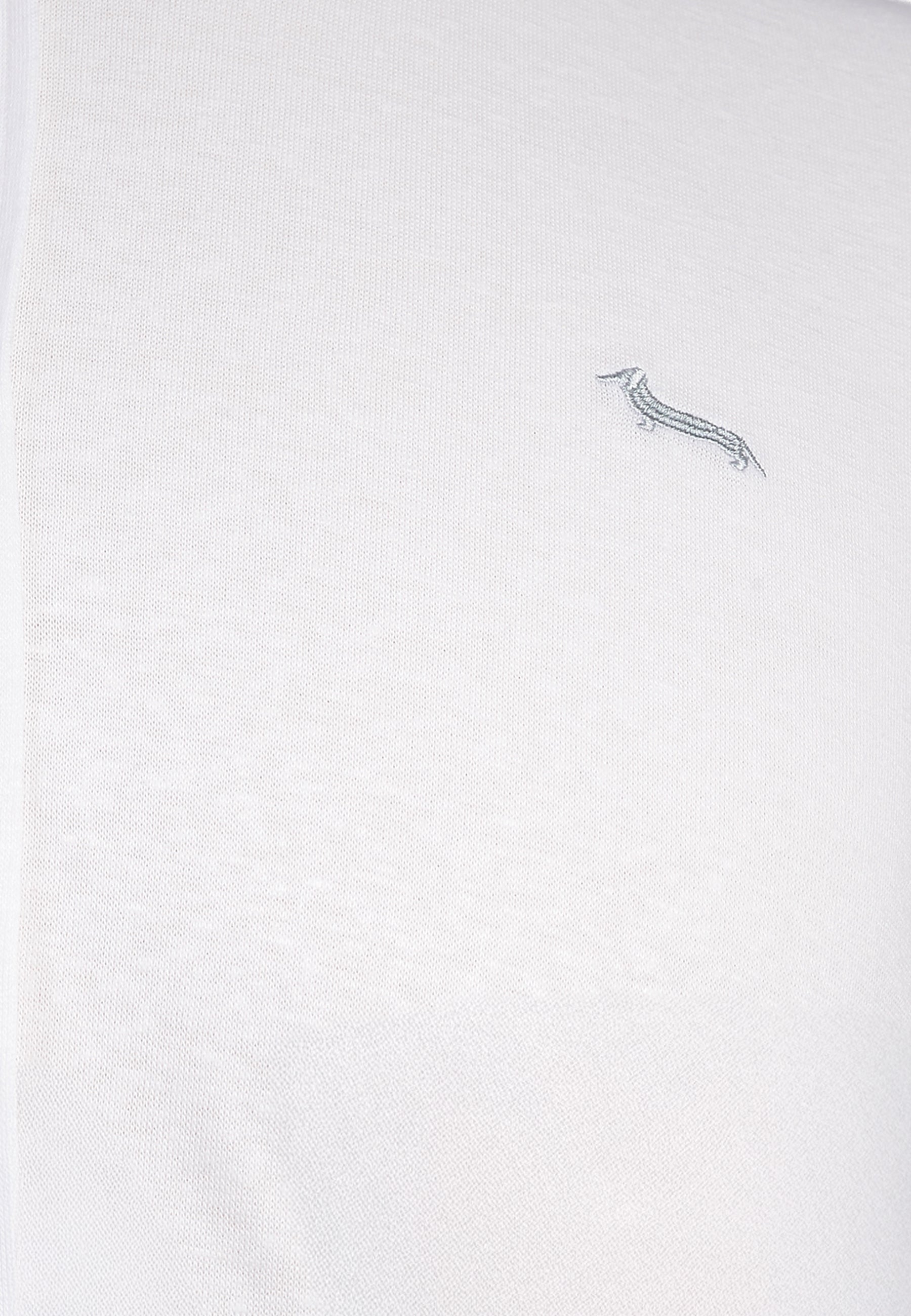 Camisa Clásica Blanca Hombre Logo H&B