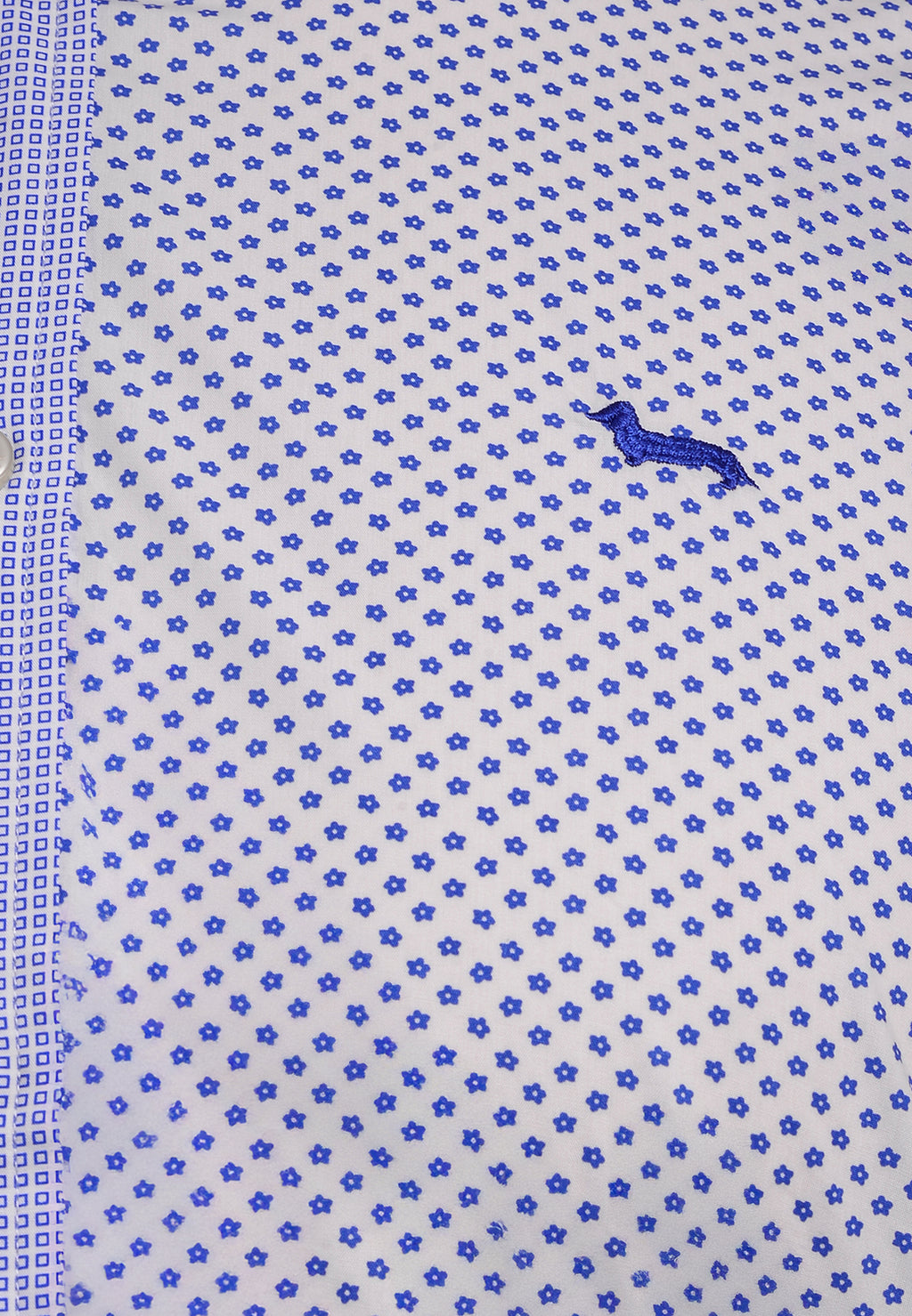 Camisa Blanca/Azul H&B