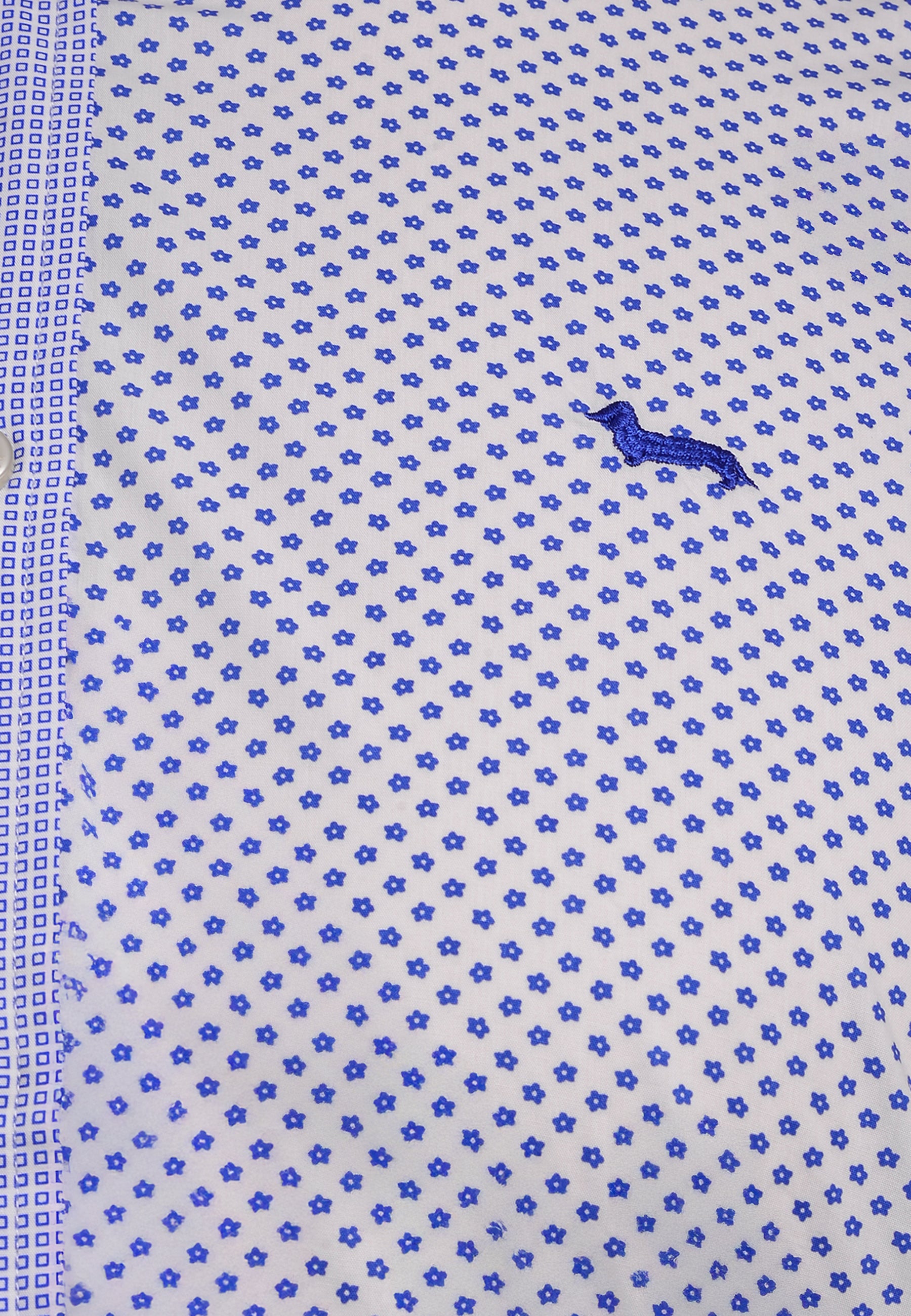 Camisa Blanca/Azul H&B