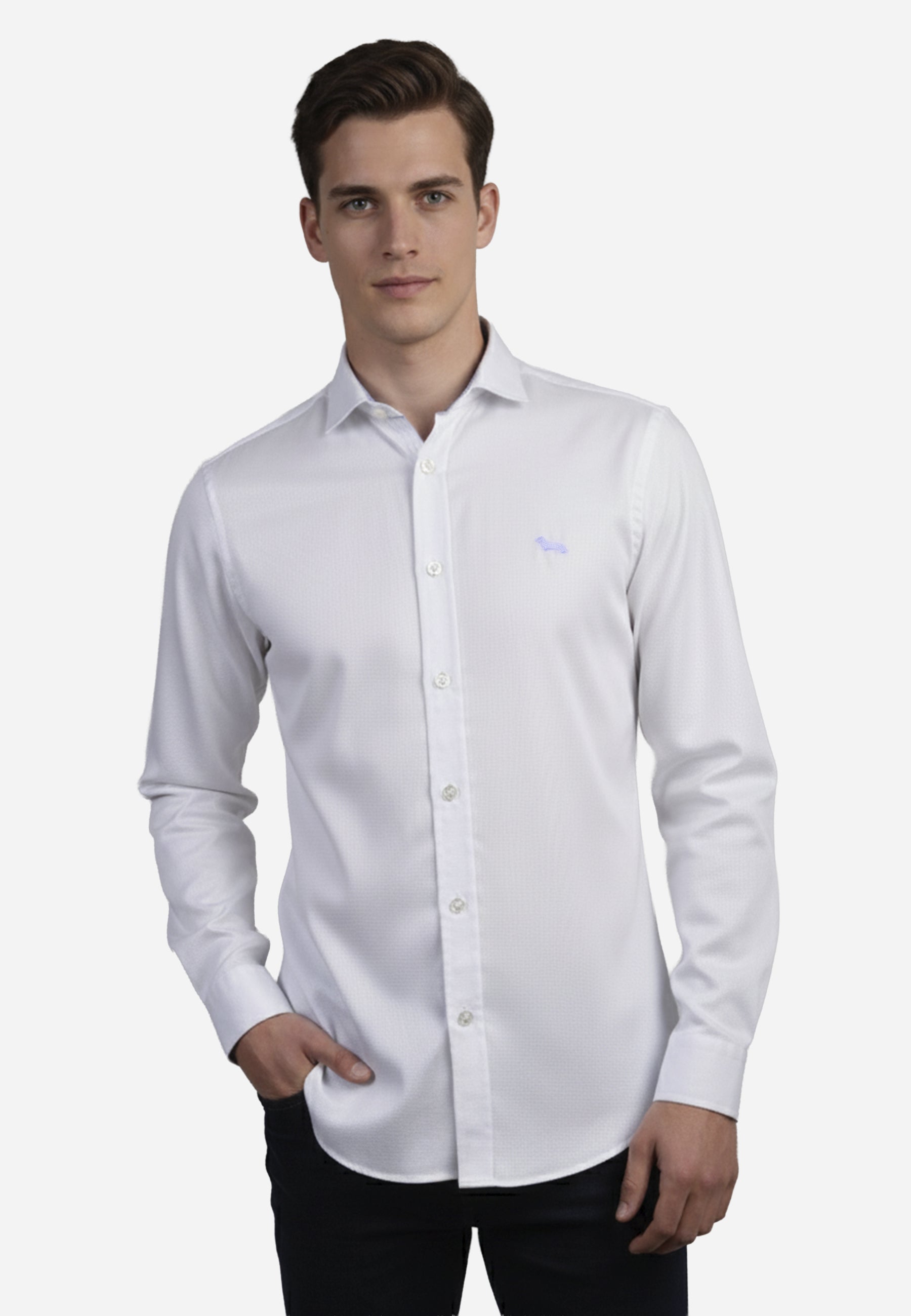 Camisa Blanca Hombre H&B.