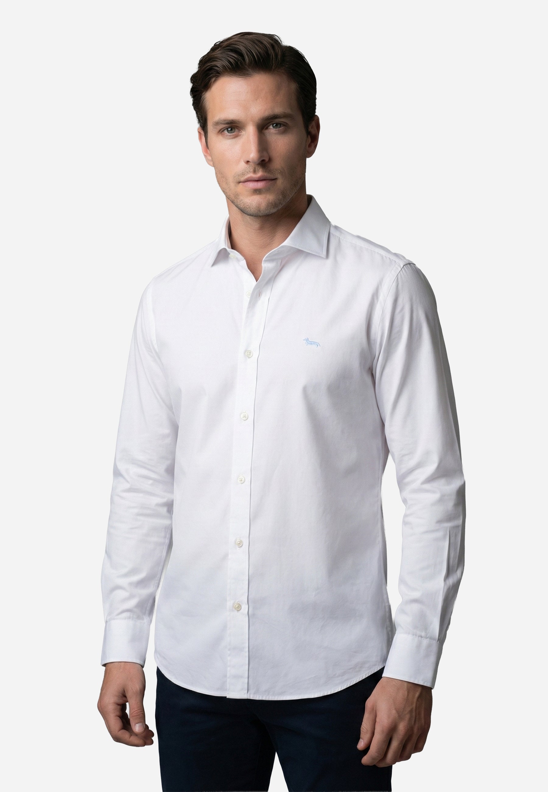 Camisa Clásica Blanca Hombre H&B.