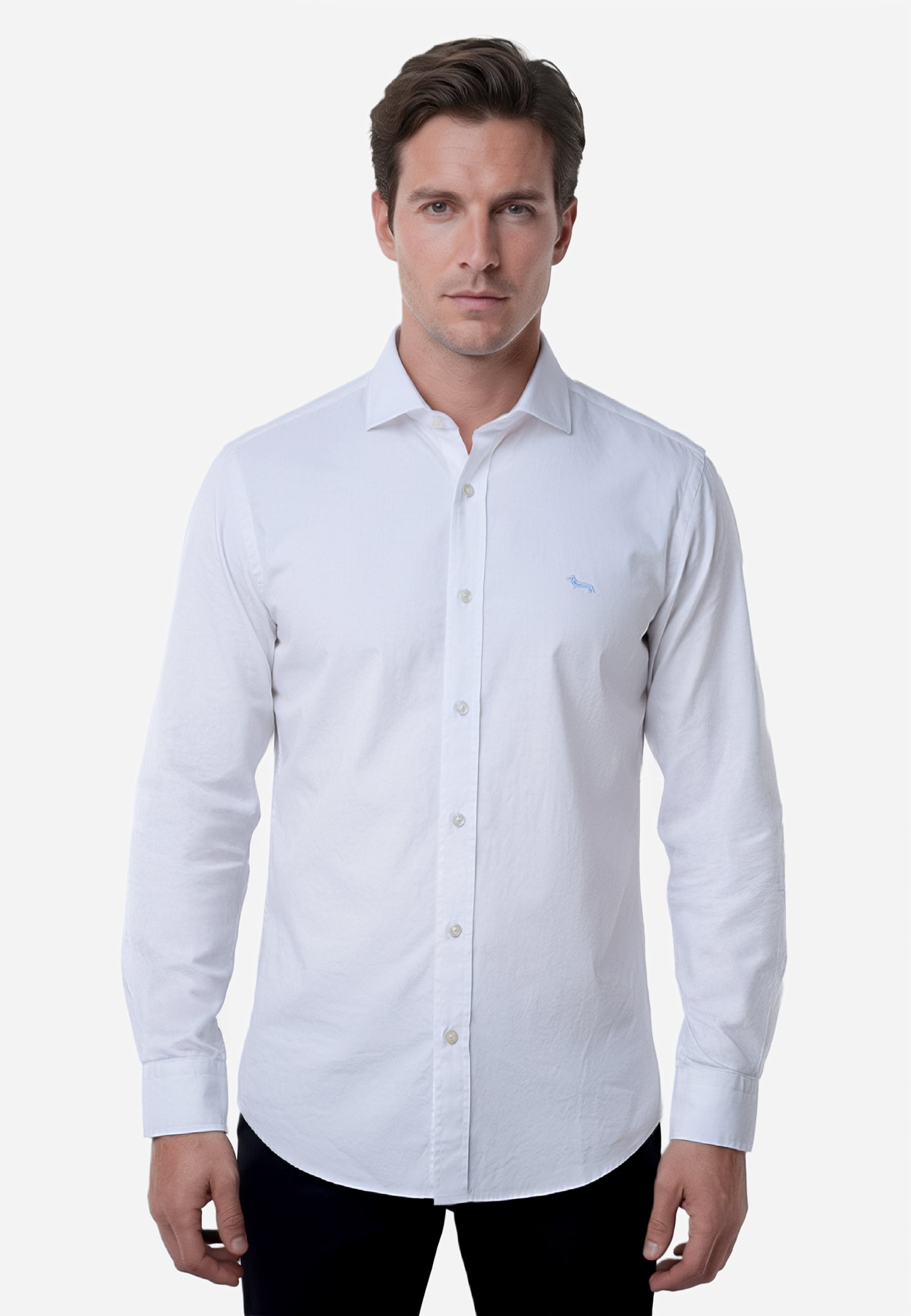 Camisa Hombre Blanca H&B