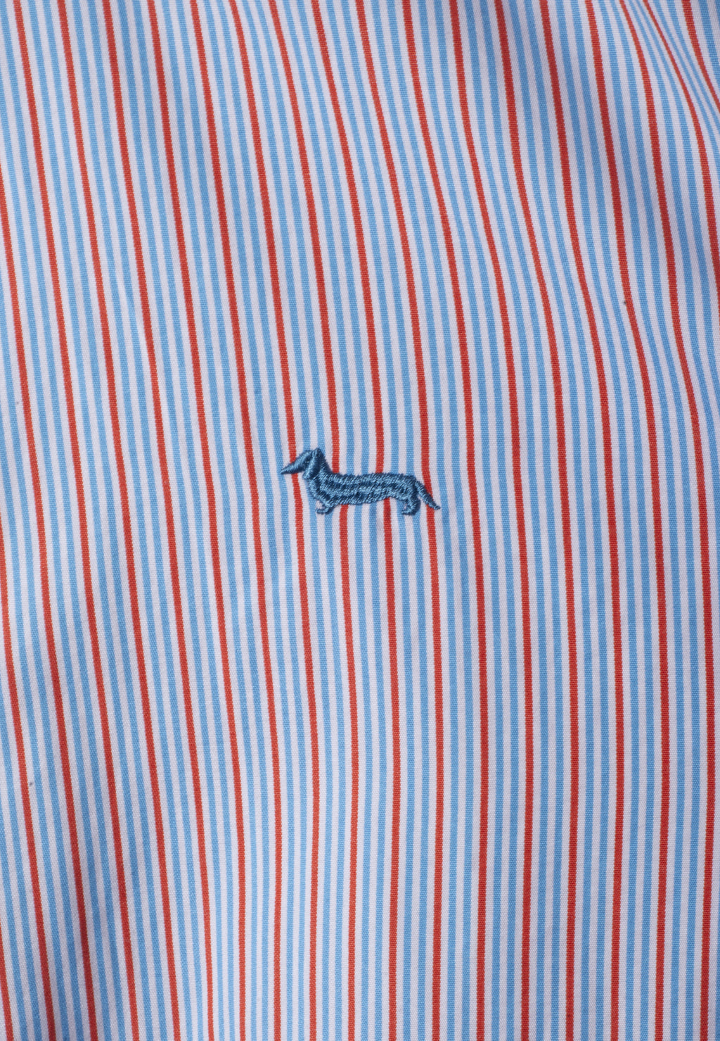 Camisa Rayas Azul/Rojo H&B