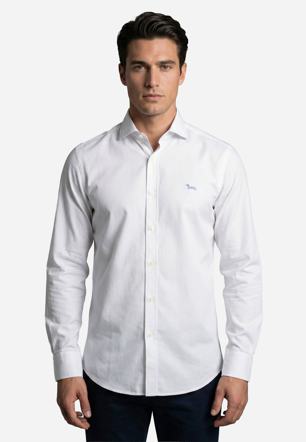 Camisa Sport Blanca Hombre H&B.
