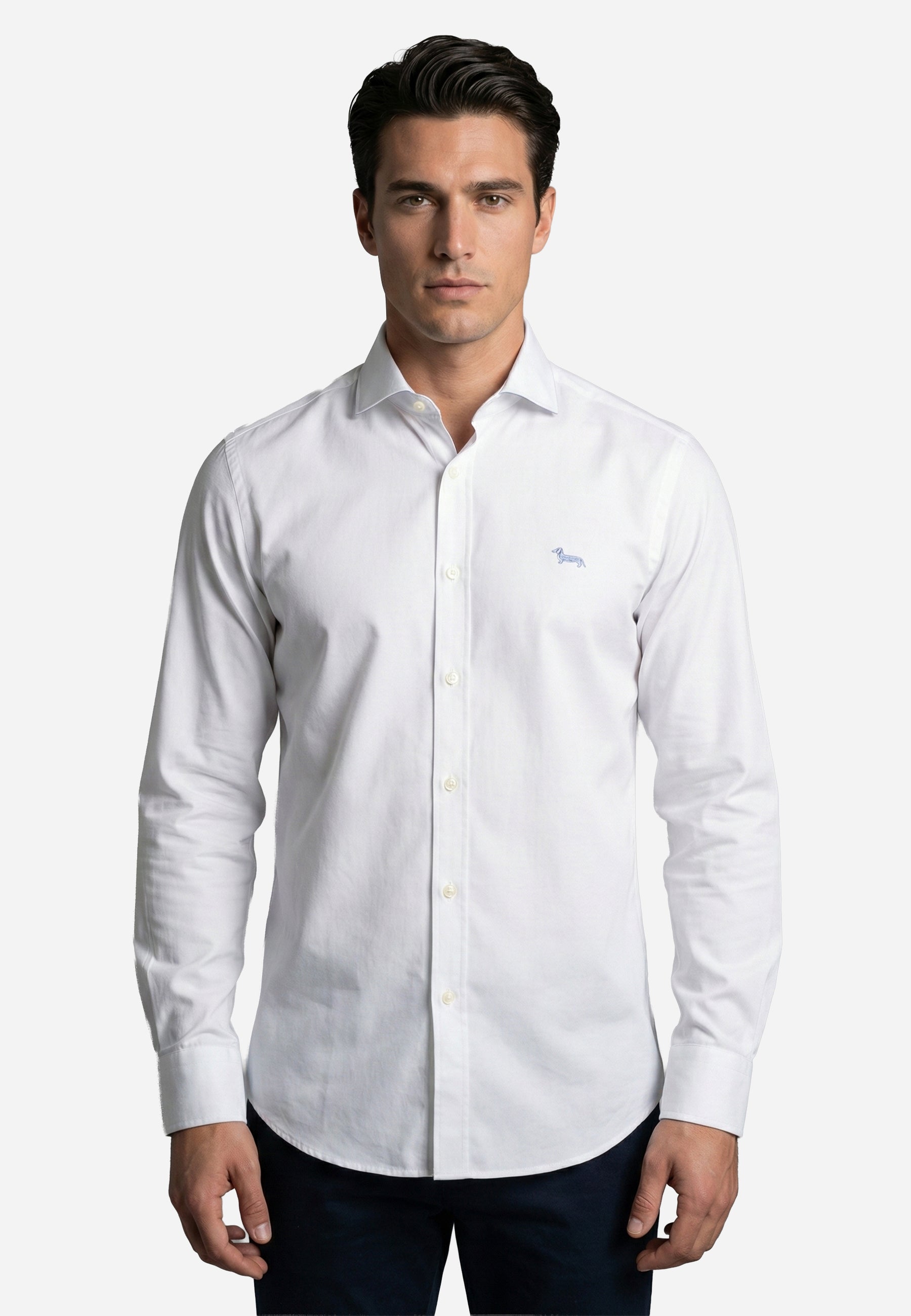 Camisa Sport Blanca Hombre H&B.