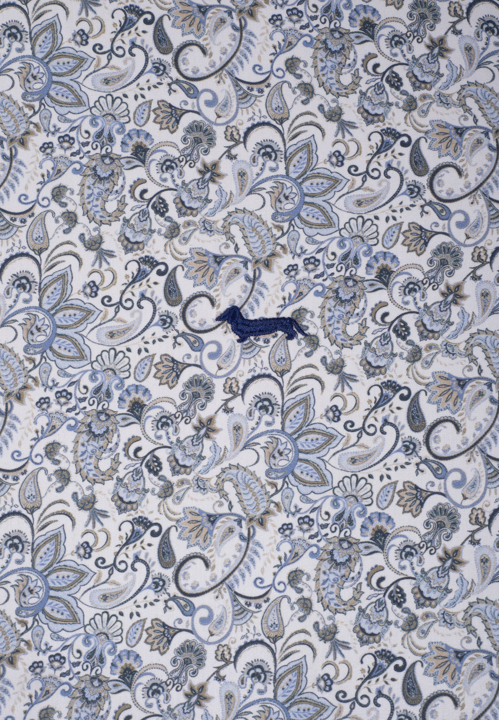 Camisa Hombre Gris/Azul H&B