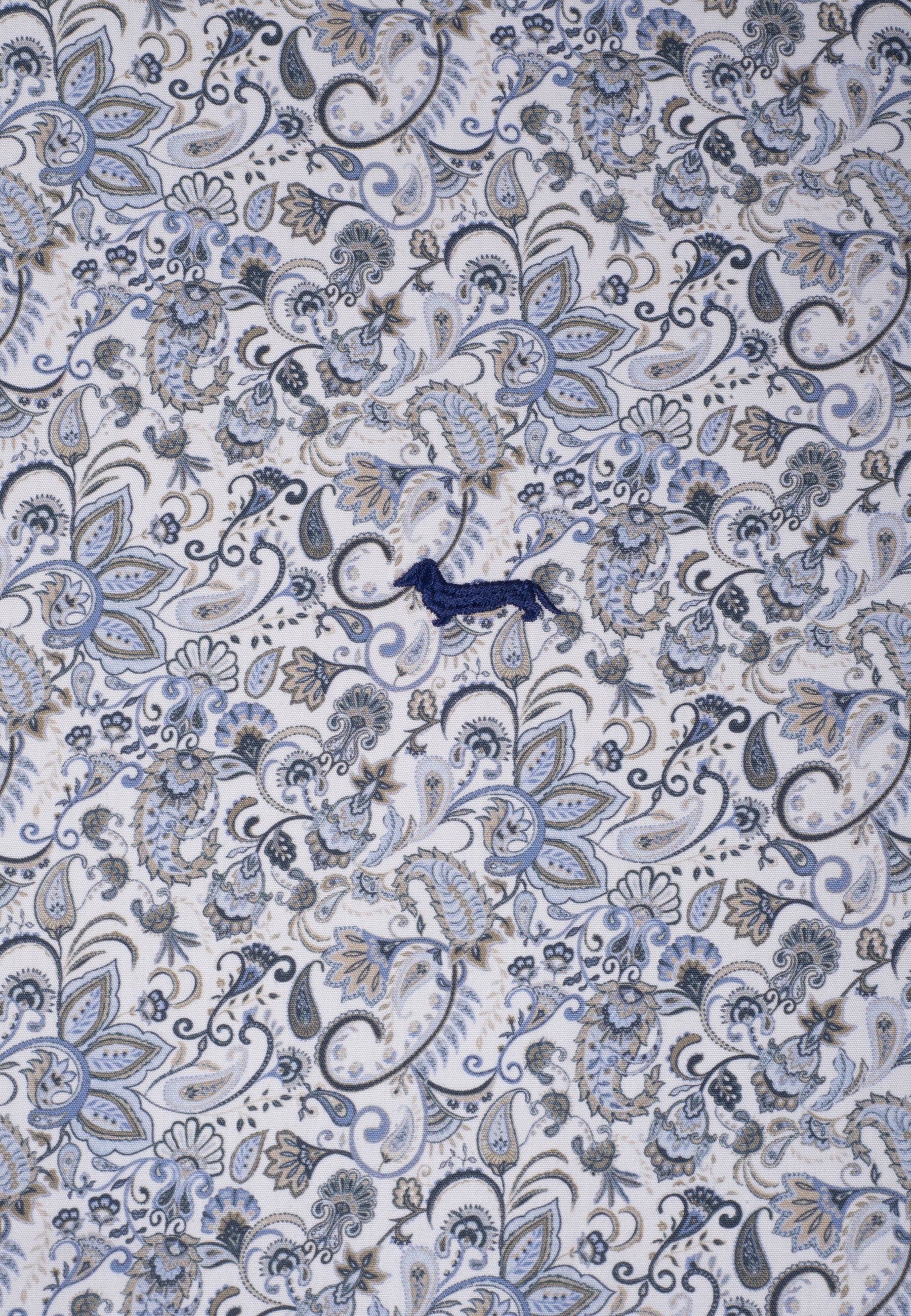 Camisa Hombre Gris/Azul H&B