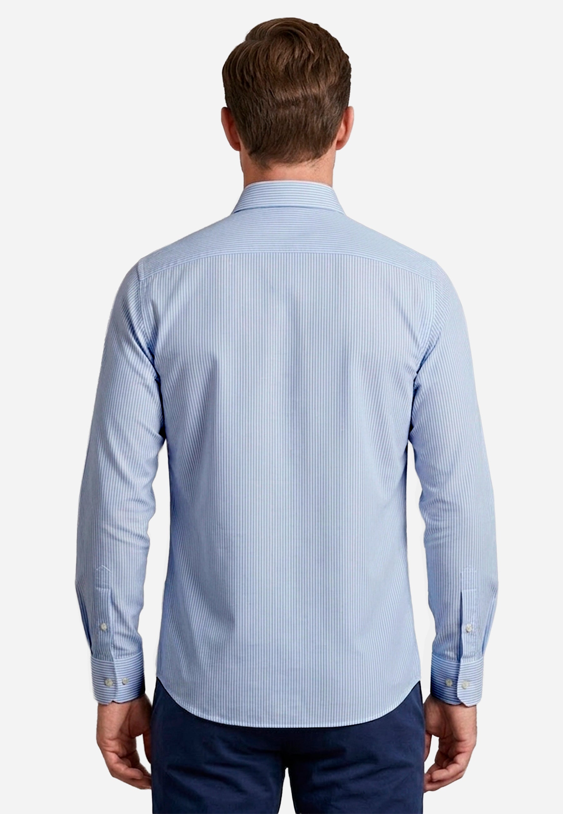 Camisa Sport Azul Celeste Hombre H&B.