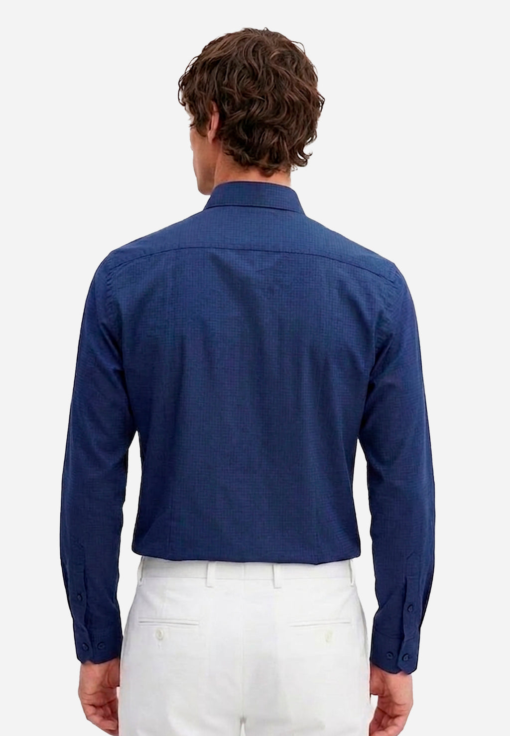 Camisa AzuL Azul Marino Hombre