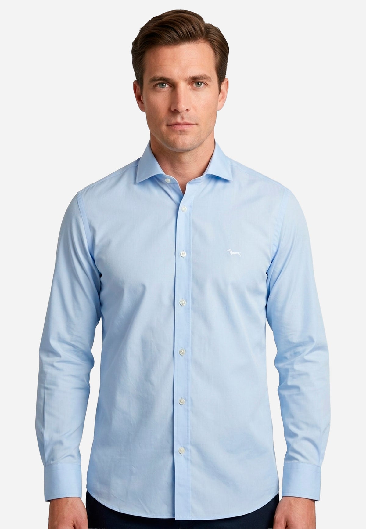 Camisa Azul Celeste Hombre H&B.