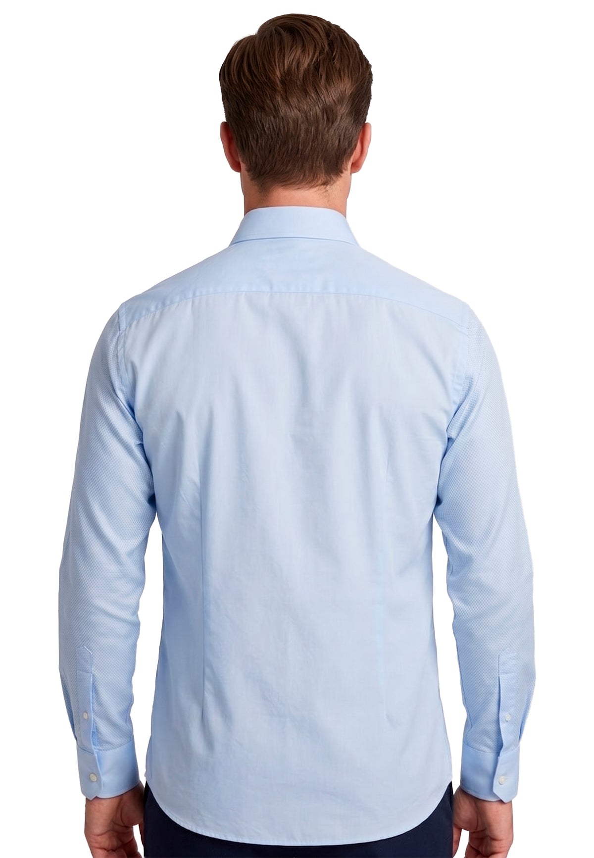 Camisa Azul Celeste Hombre H&B.