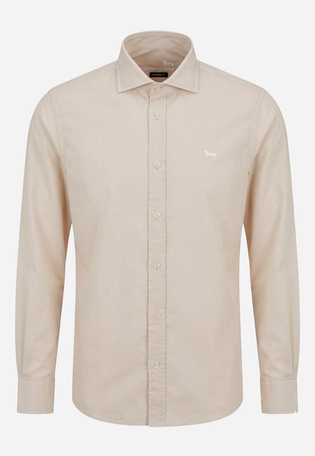 Camisa Beige Hombre H&B.