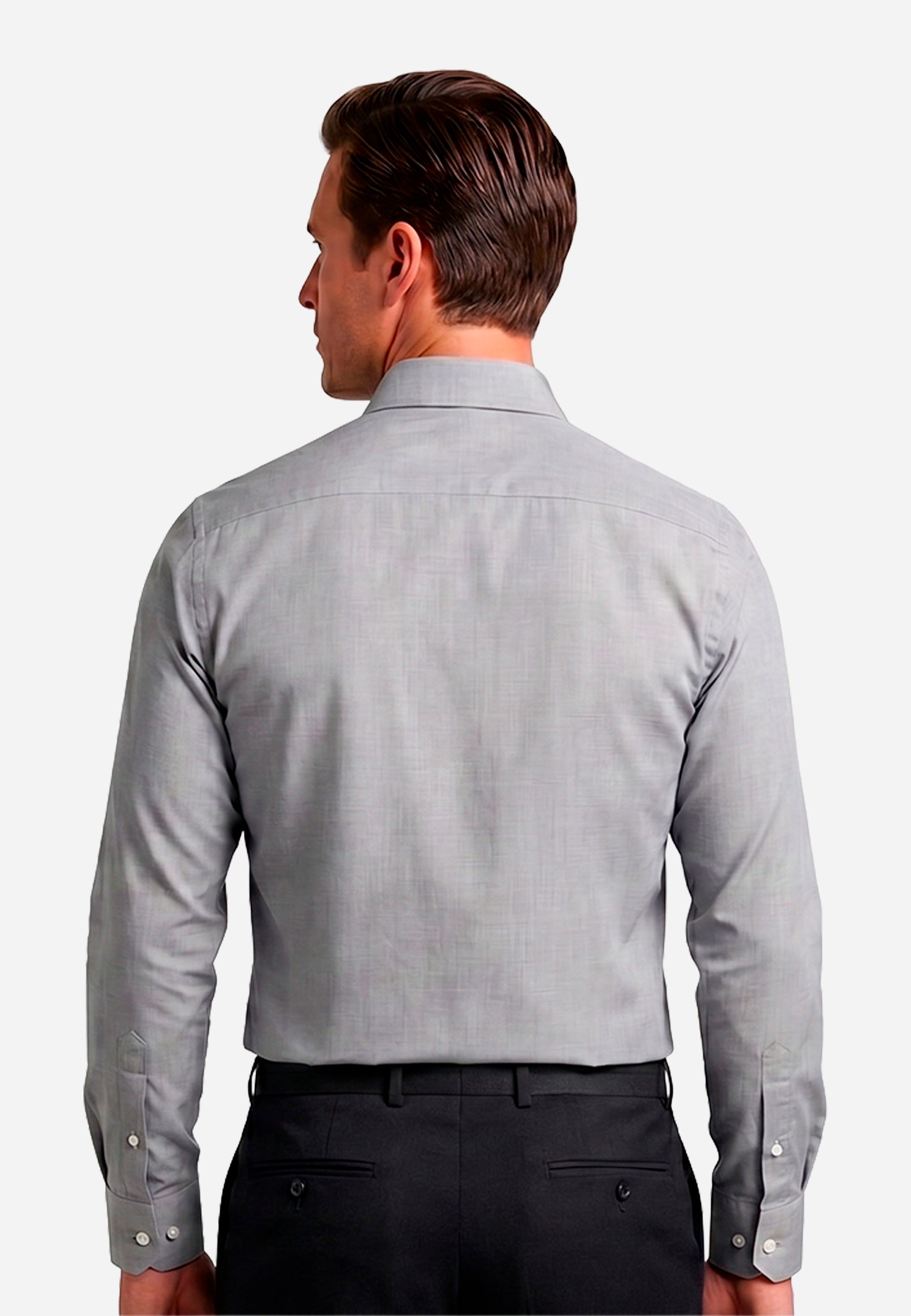 Camisa Gris Hombre H&B.