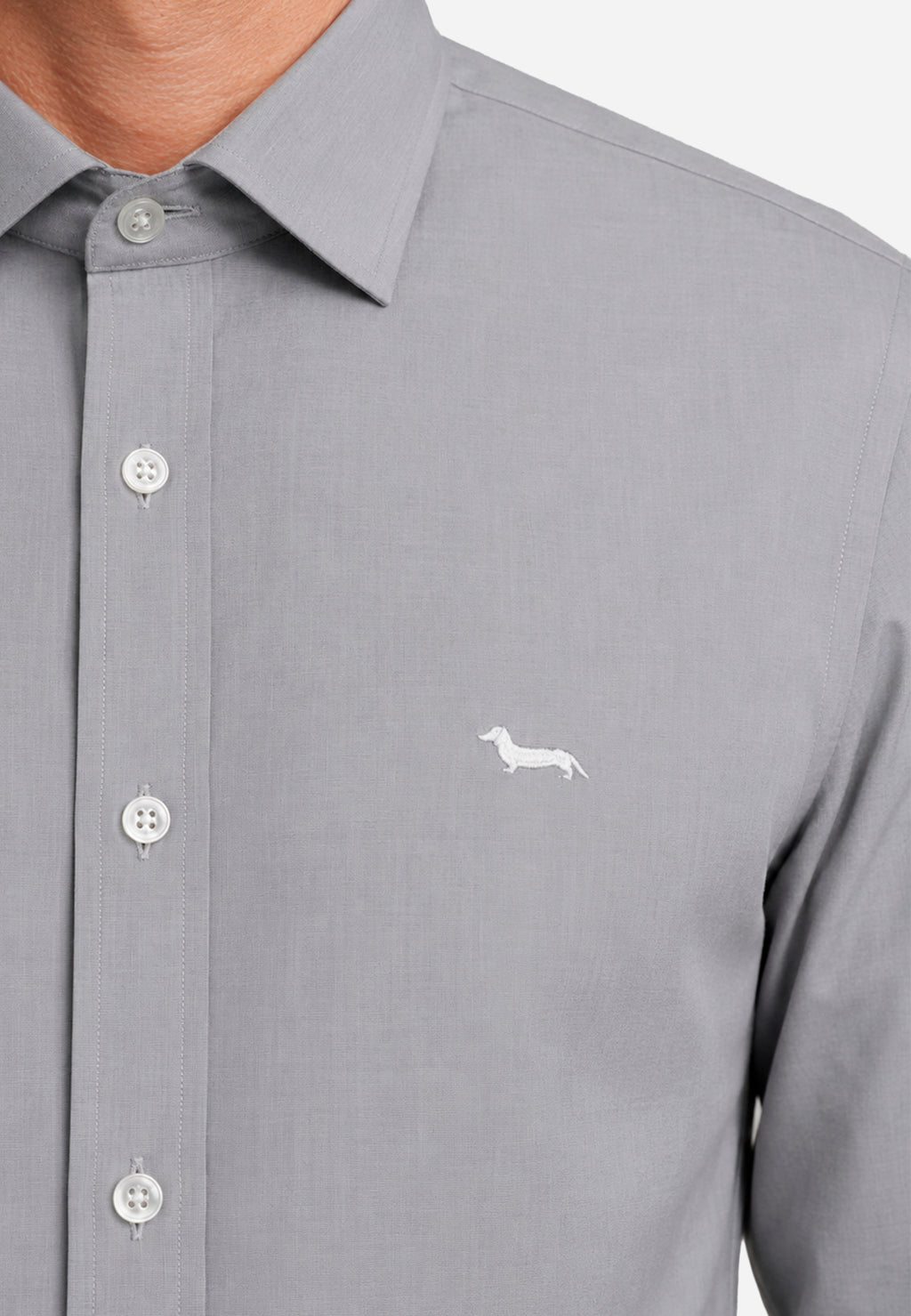 Camisa Gris Hombre H&B.