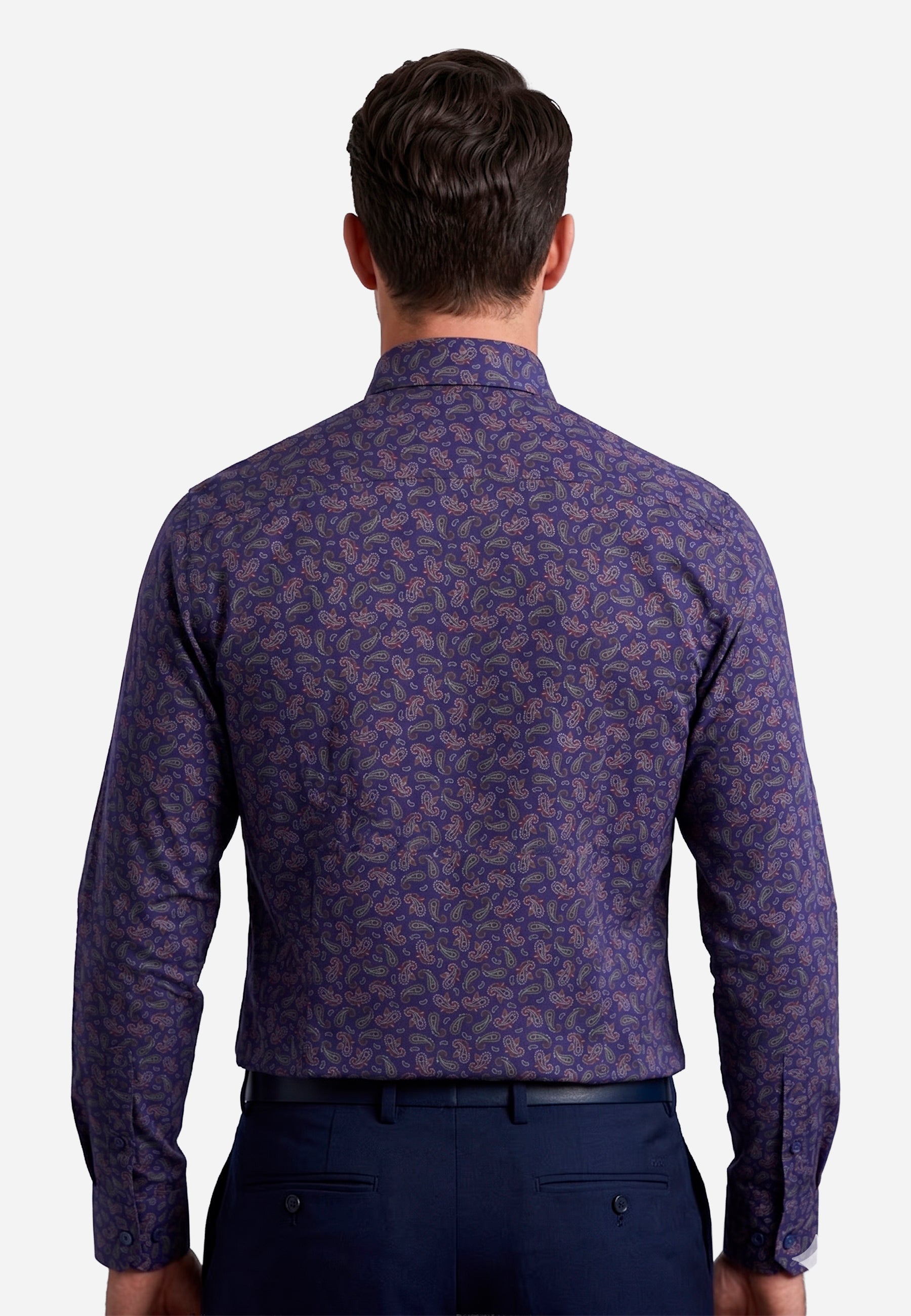 Camisa Índigo Hombre H&B.