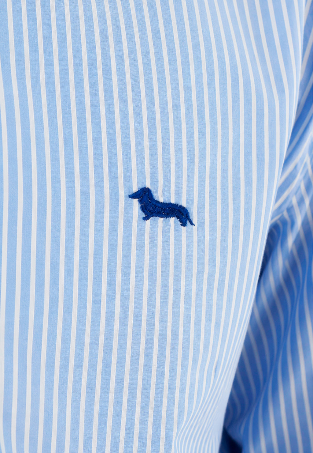 Camisa Azul Rayas Hombre H&B.