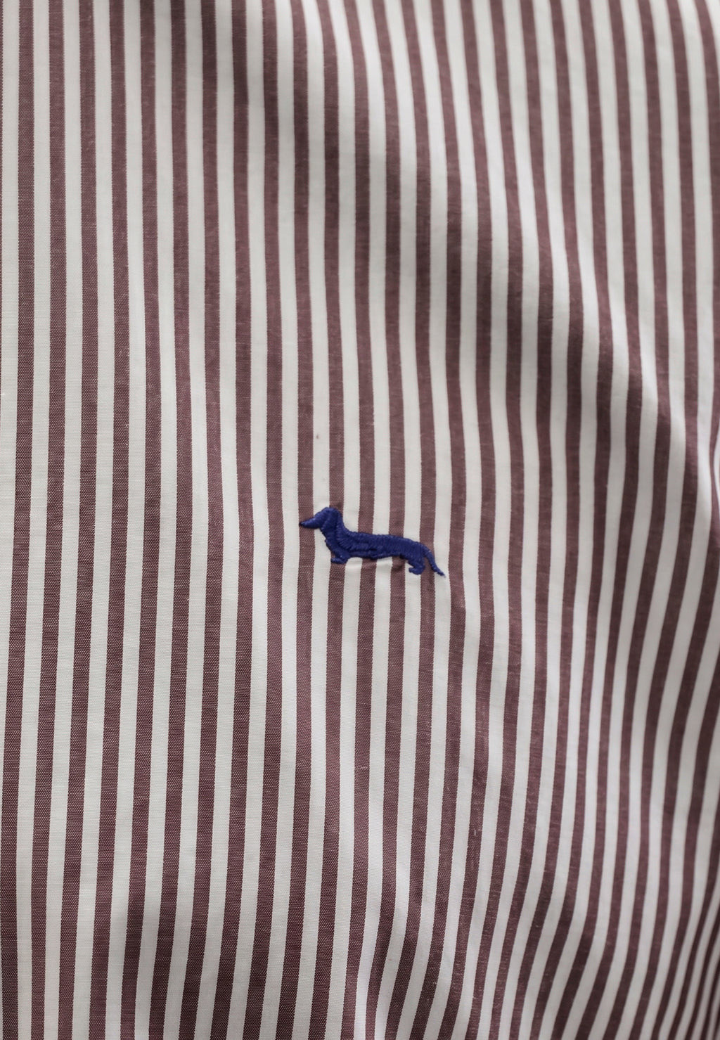 Camisa Café Rayas Hombre H&B.