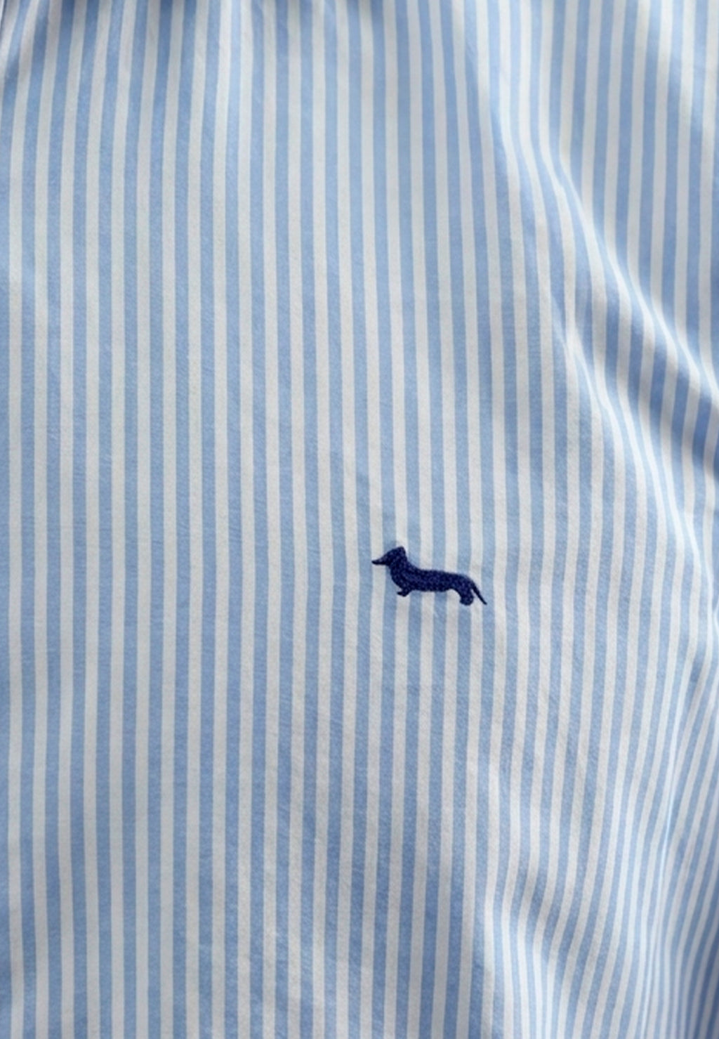 Camisa Azul Rayas Hombre H&B.