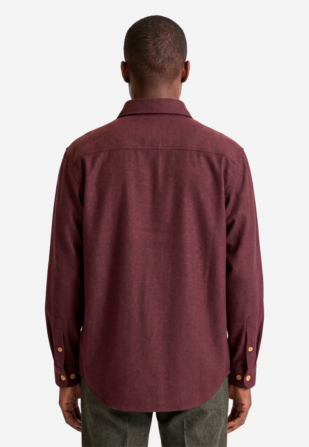 Sobrecamisa Vinotinto Hombre H&B.