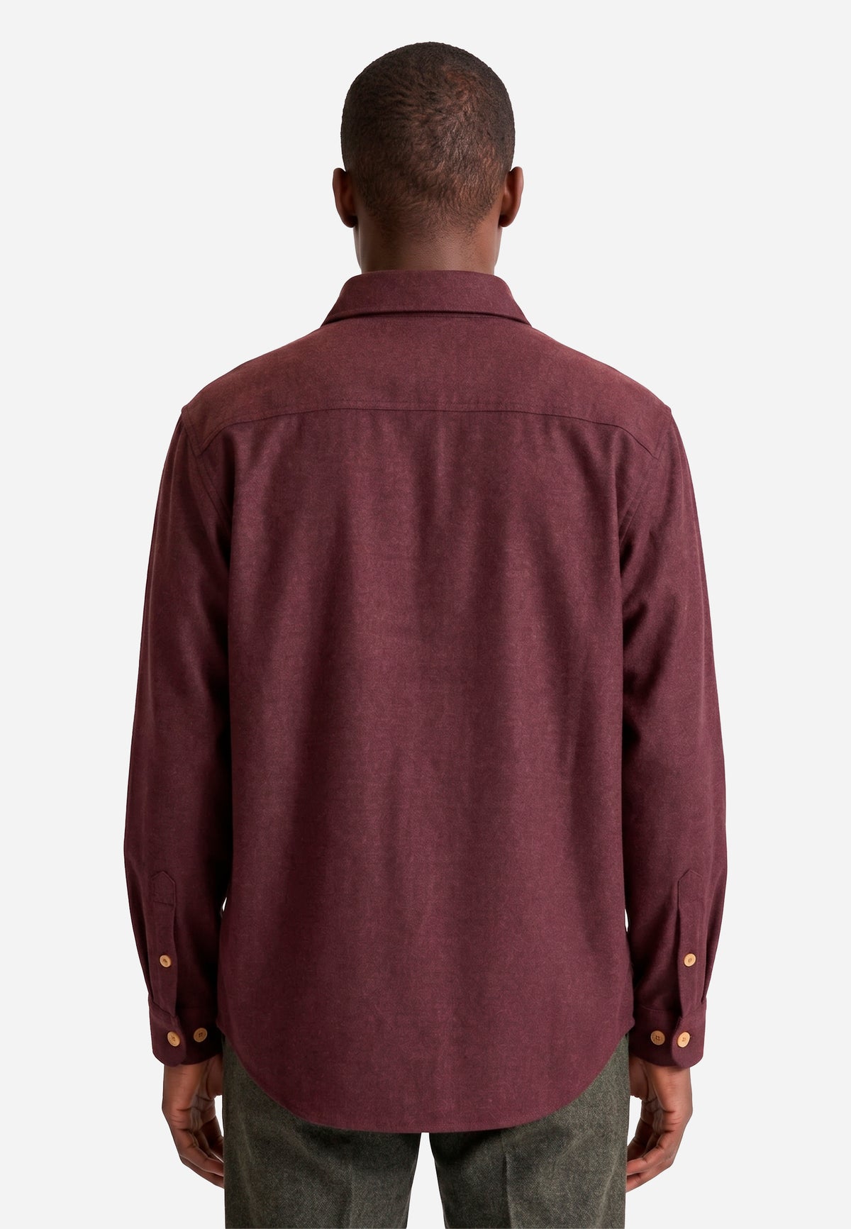 Sobrecamisa Vinotinto Hombre H&B.