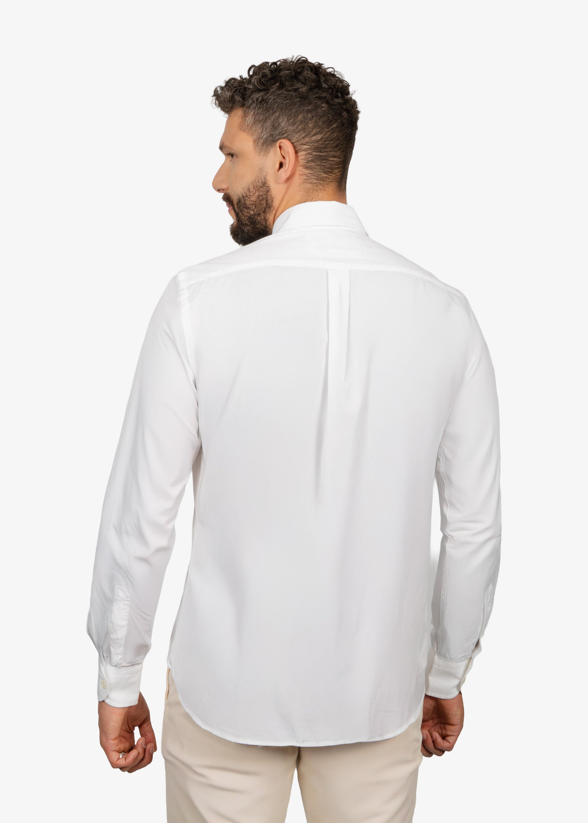CAMISA SPORT HARMONT & BLAINE BLANCO ALGODON (CR1043N11759M-100)