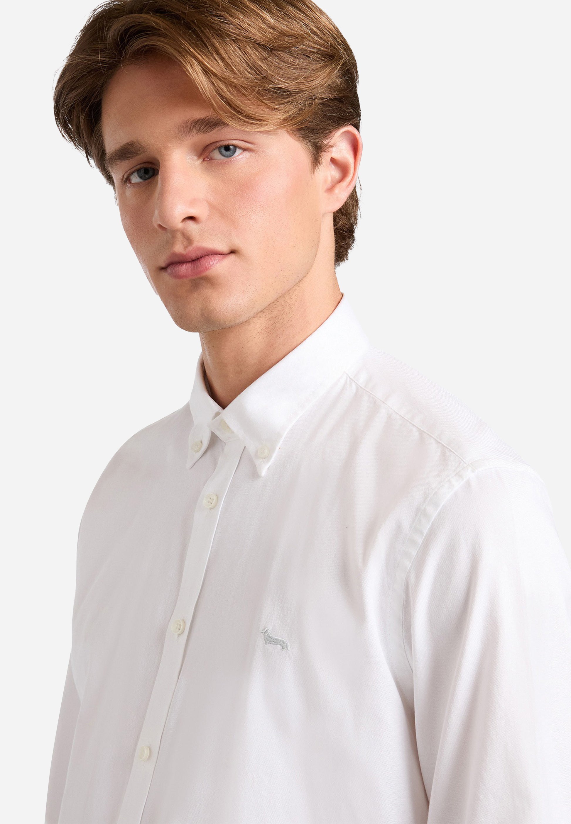 Camisa Sport Blanca Hombre H&B.