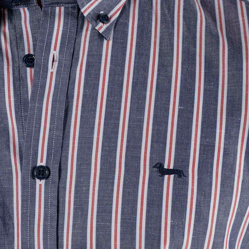 CAMISA HARMONT & BLAINE AZUL (CRH011-011894M-534)