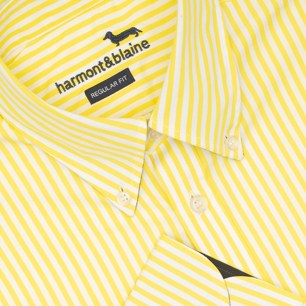 CAMISA HARMONT & BLAINE AMARILLO LIMONE (CRJ011012308B-303)