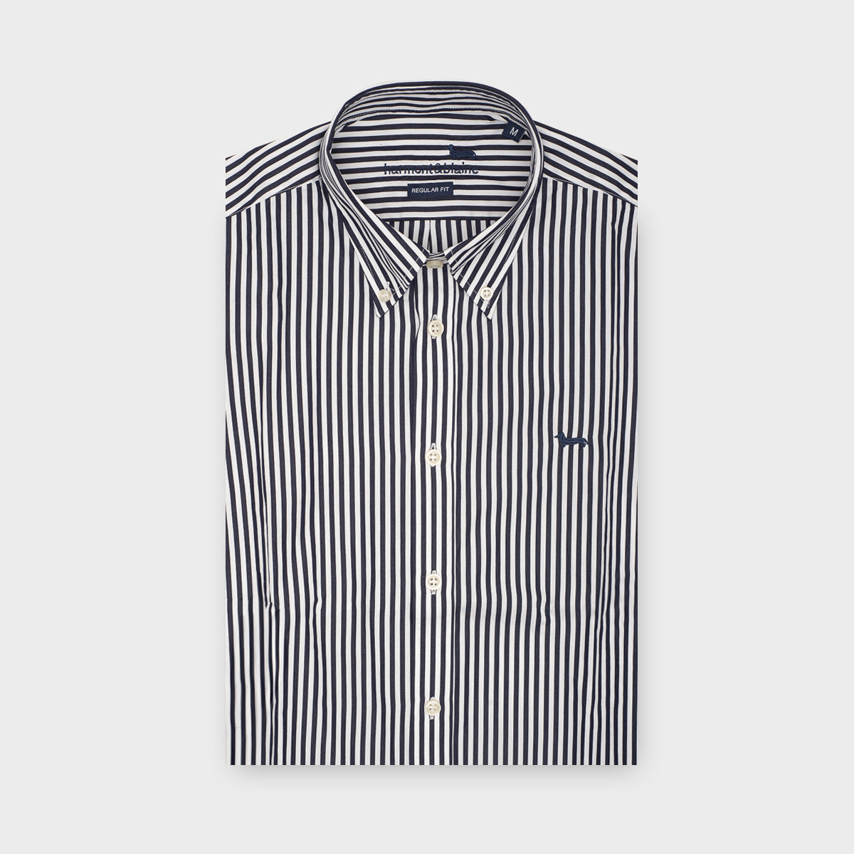 CAMISA HARMONT & BLAINE NEGRO RYAS (CRJ011012308B-801)