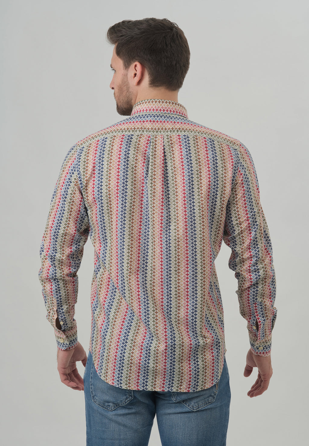 CAMISA SPORT HARMONT & BLAINE MULTICOLOR + ALGODN (CRJ026012431M003-501)