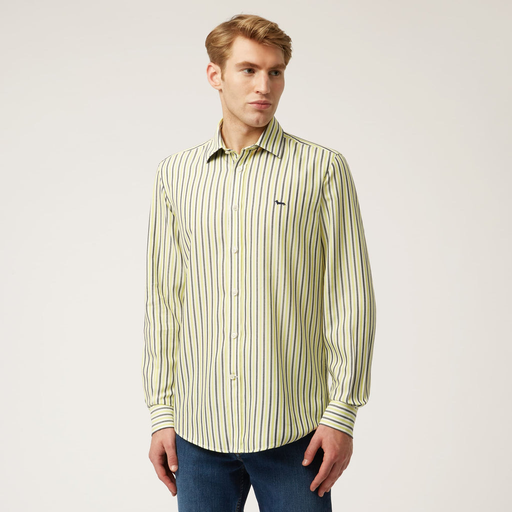 CAMISA HARMONT RYAS VERDES ALGOD (CRK011012508B-100)