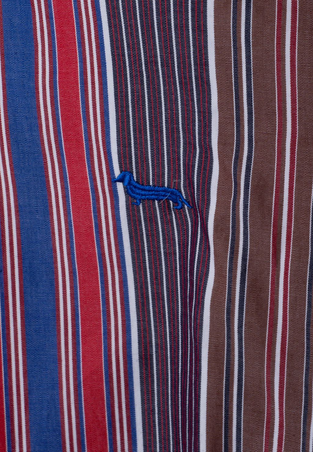 Camisa Rojas Rayas Hombre H&B.