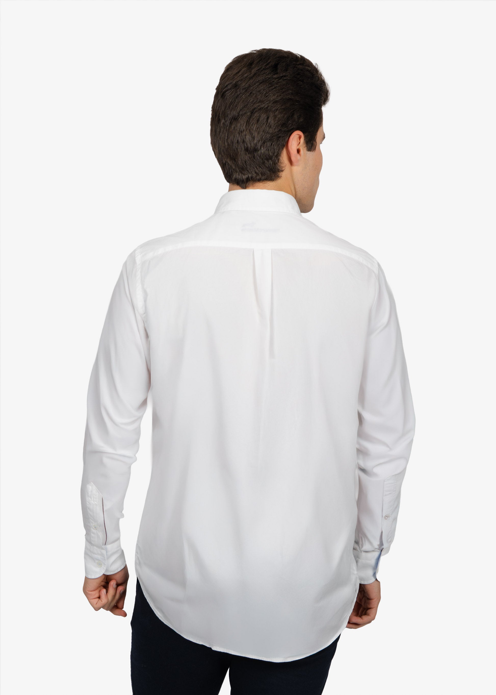 CAMISA SPORT HARMONT & BLAINE BLANCO ALGODON (CRM510008799M-100 )