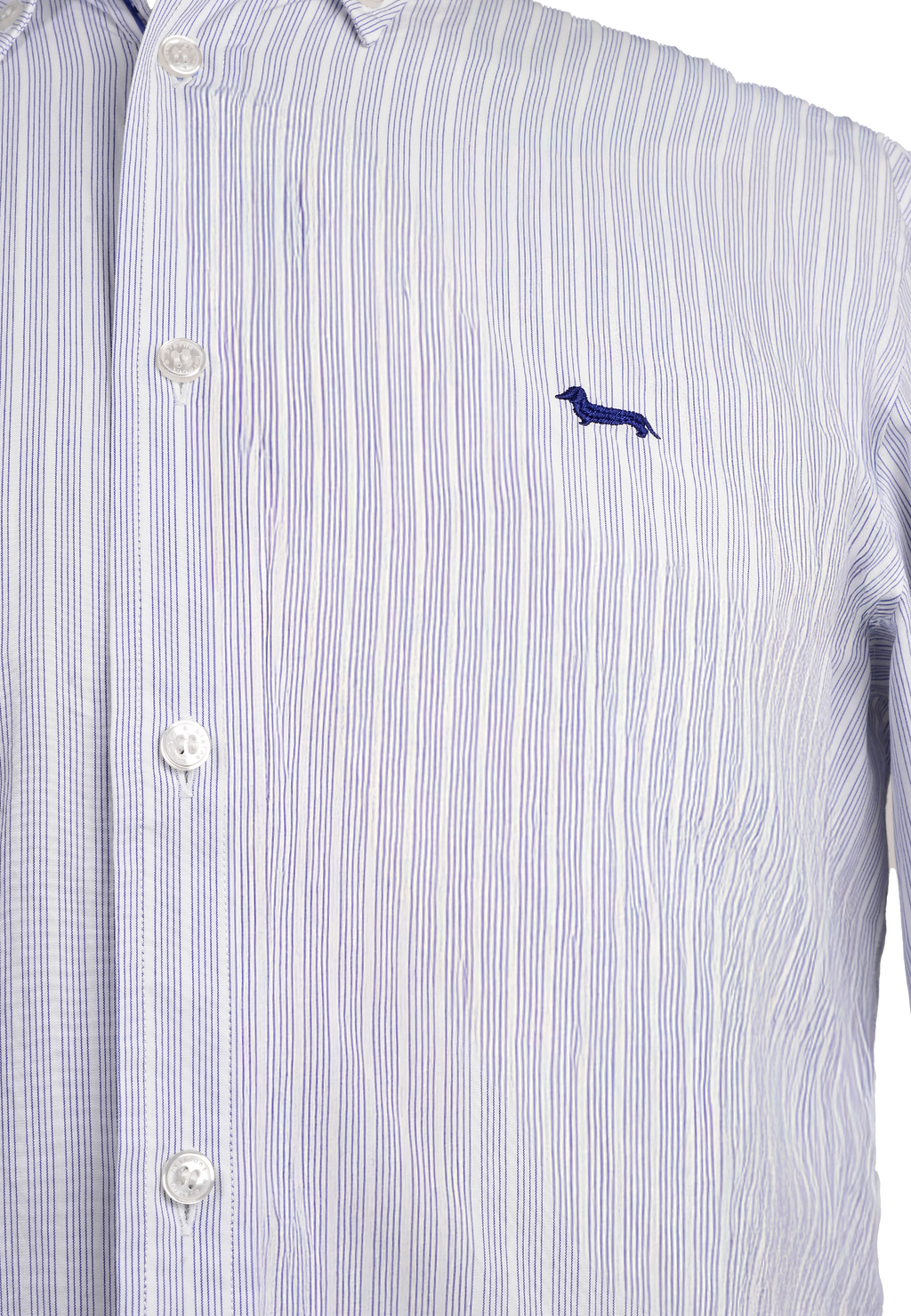 Camisa Rayas Celeste H&B