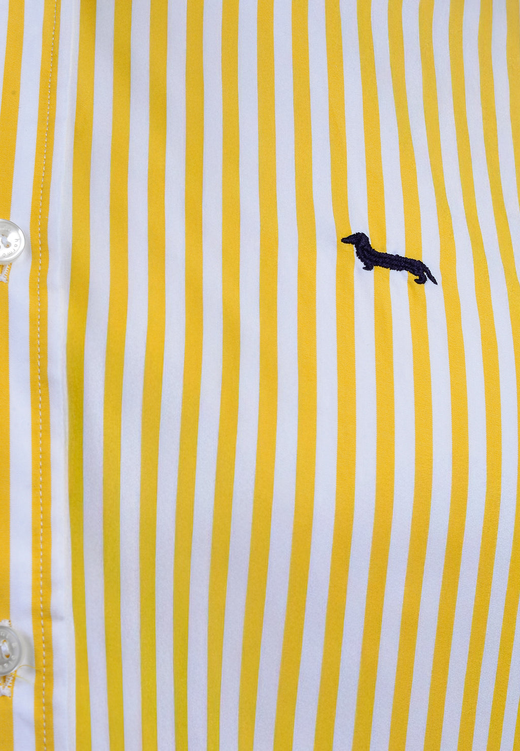Camisa Rayas Amarillas H&B