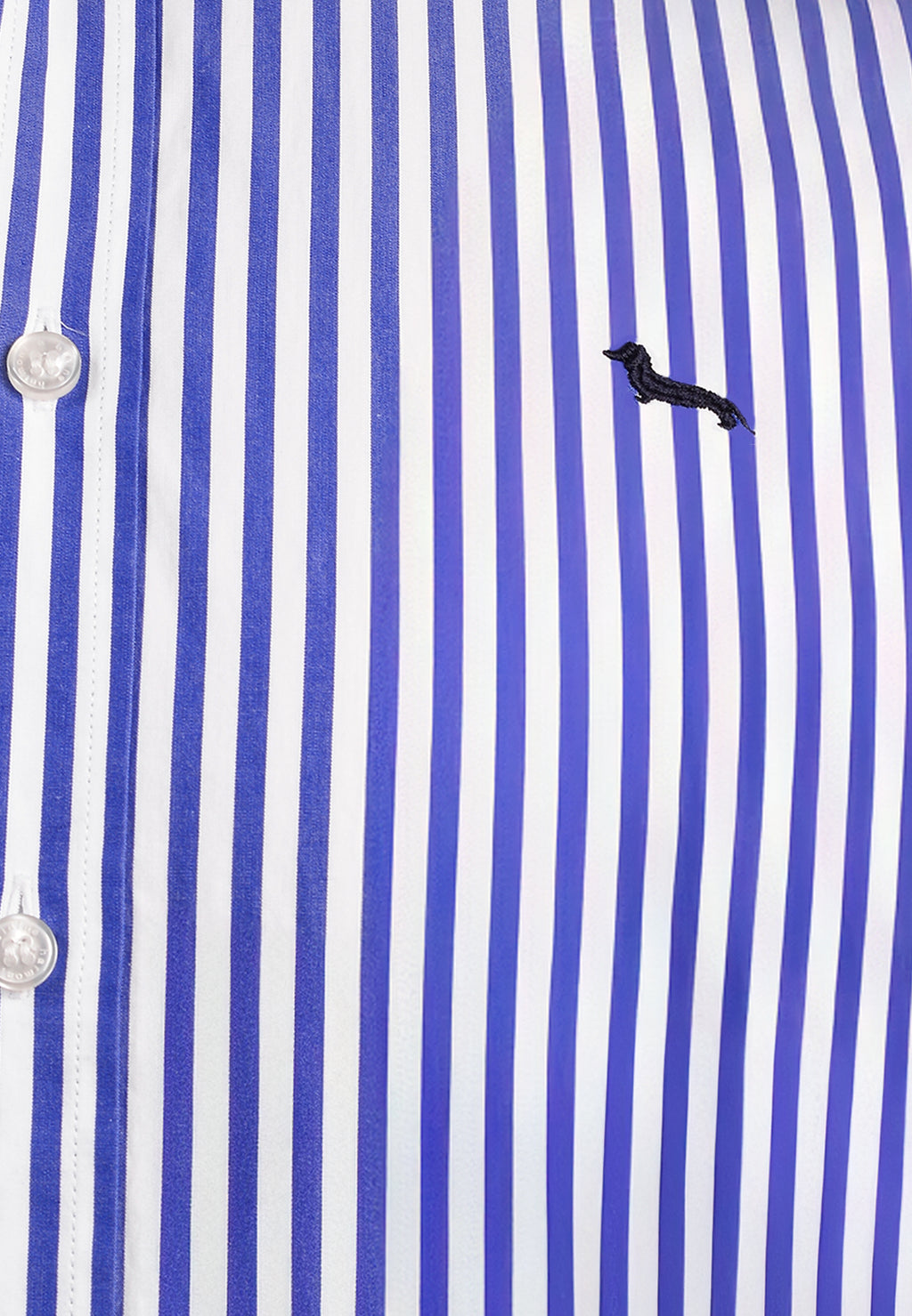 Camisa Rayas Azul Marino H&B