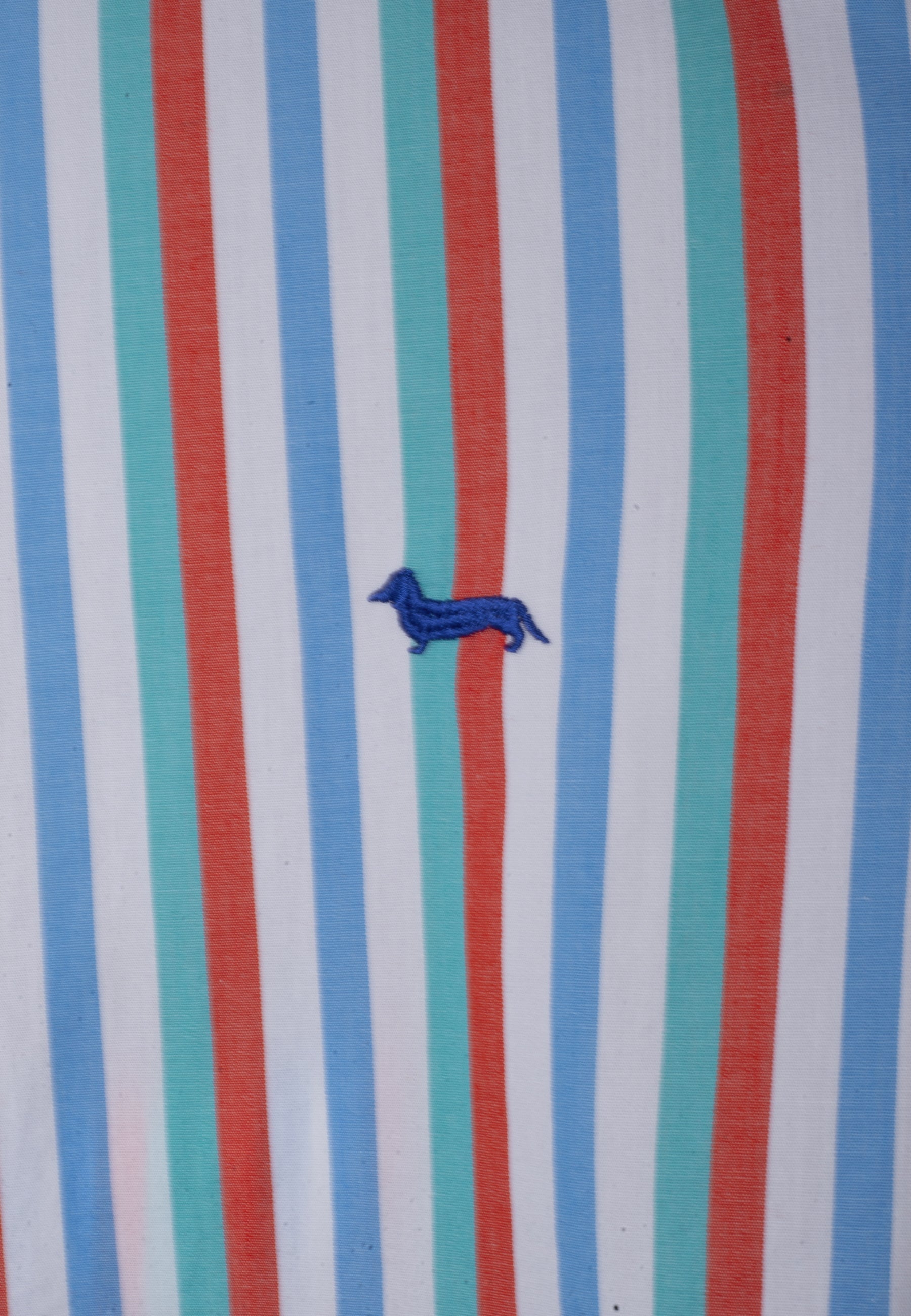 Camisa Rayas Rojas/Azul H&B